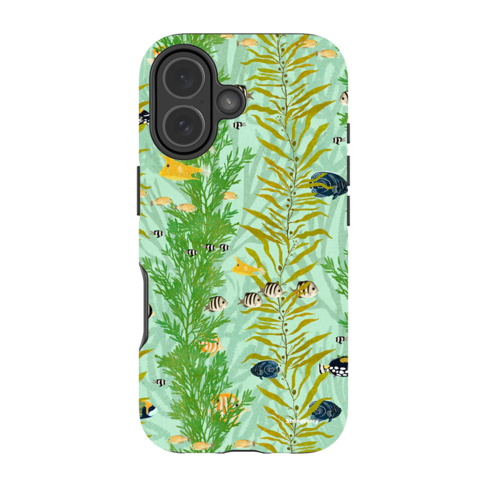 iPhone Tough Case - Reef Stripe By Katherine Quinn
