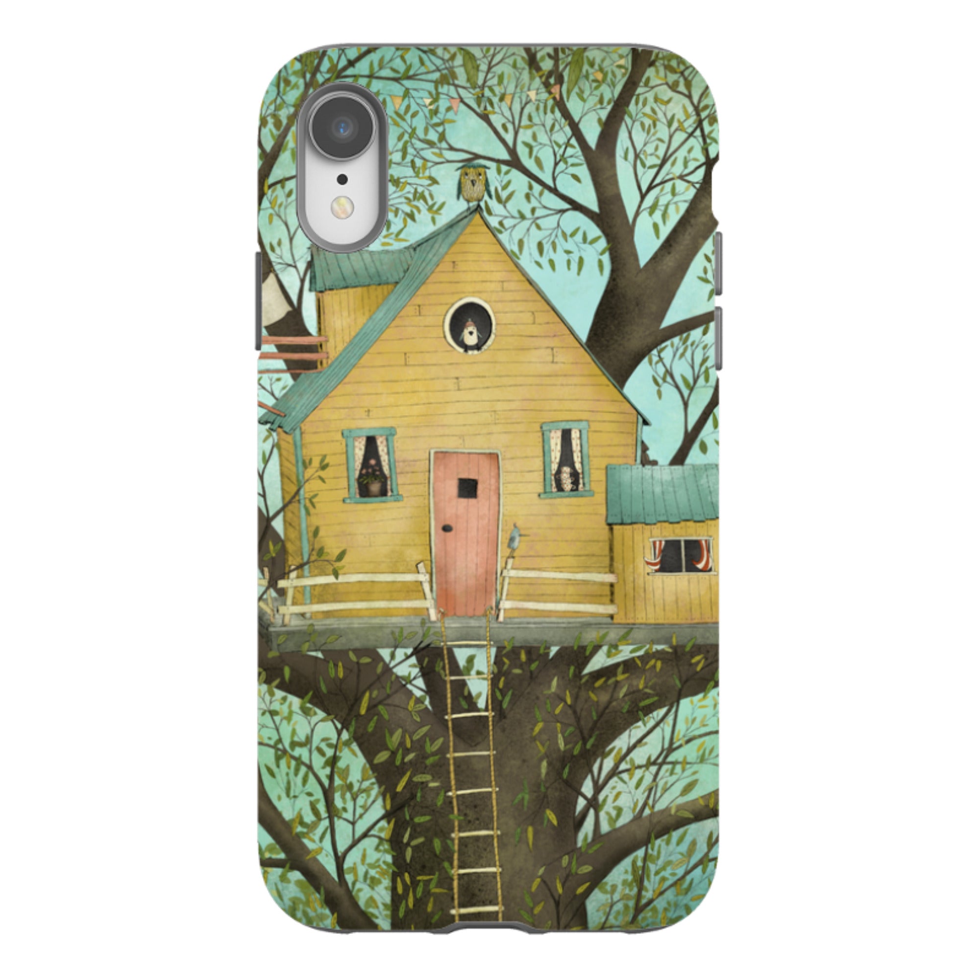 iPhone Tough Case - Tree House By Maja Lindberg