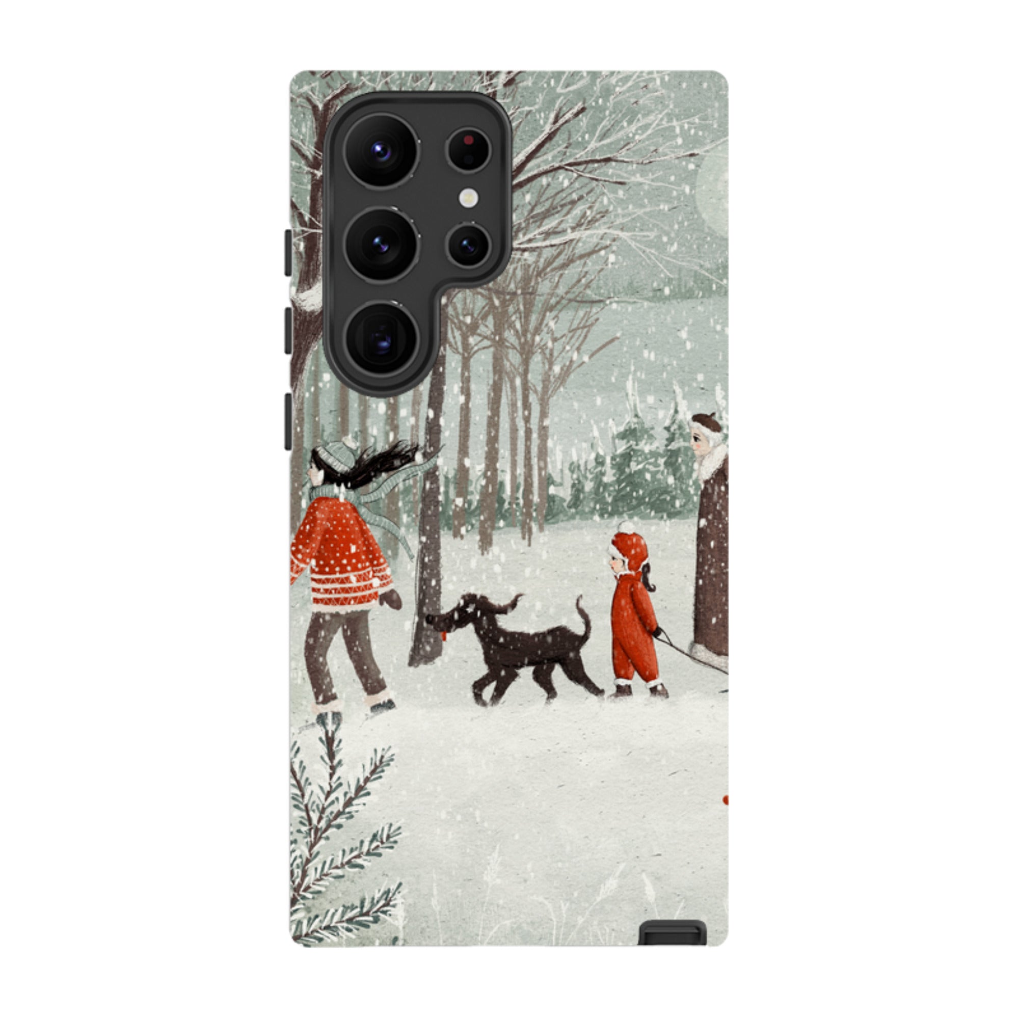 Samsung Tough Case - Winter Walk By Maja Lindberg
