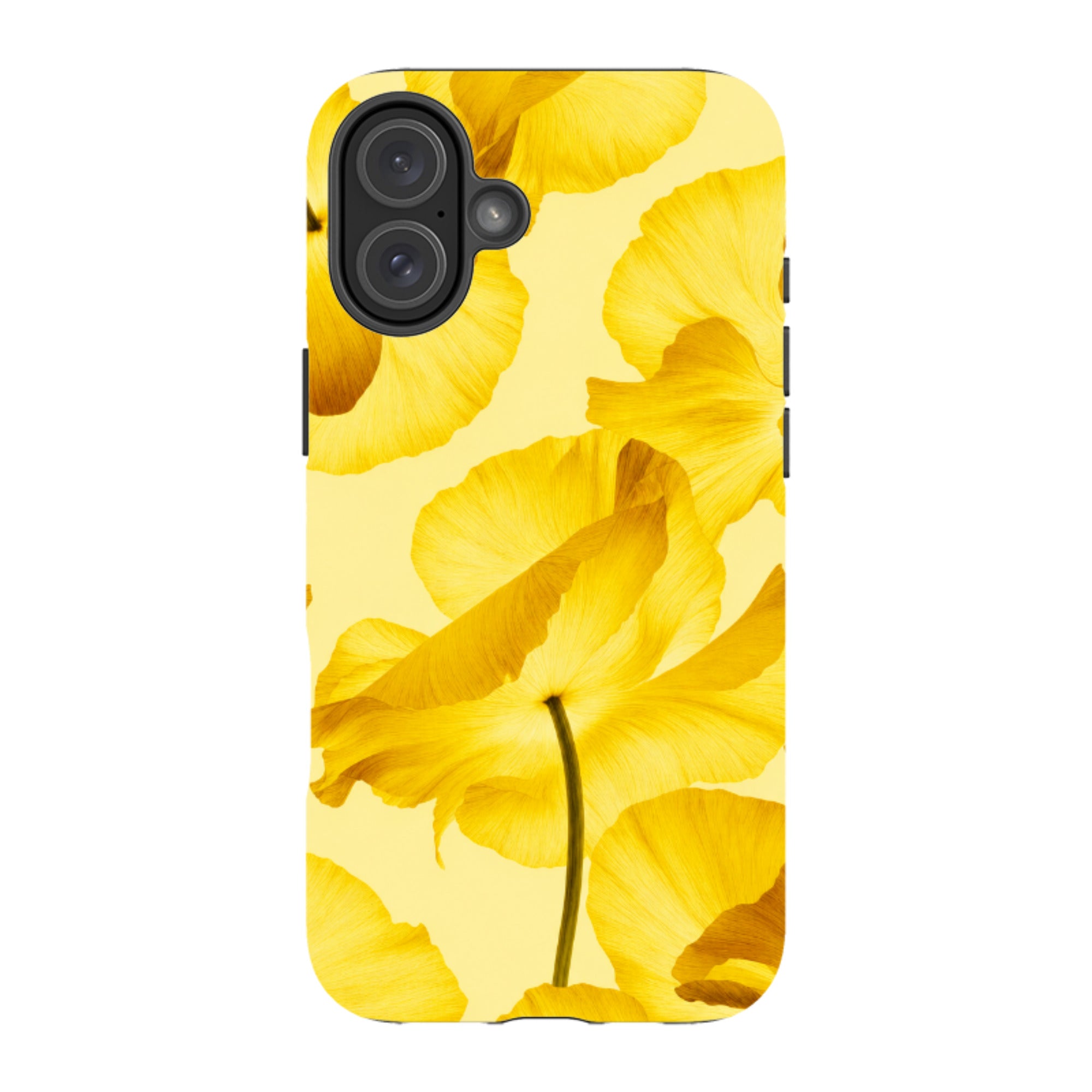 iPhone MagSafe Tough Case - Yellow Poppy