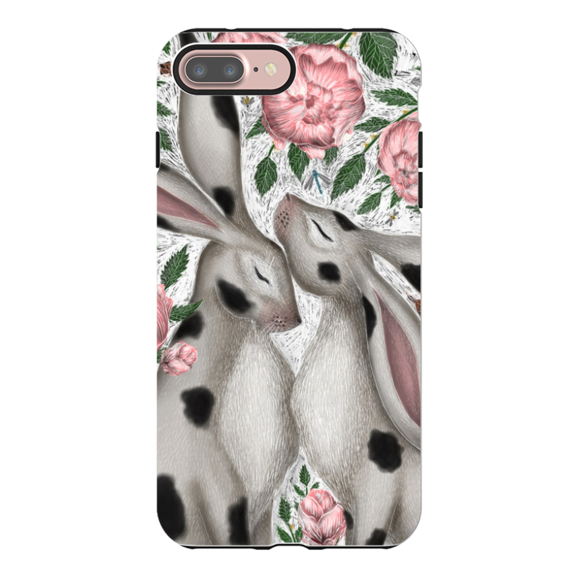iPhone Tough Case - Hares And Peonies By Catherine Rowe