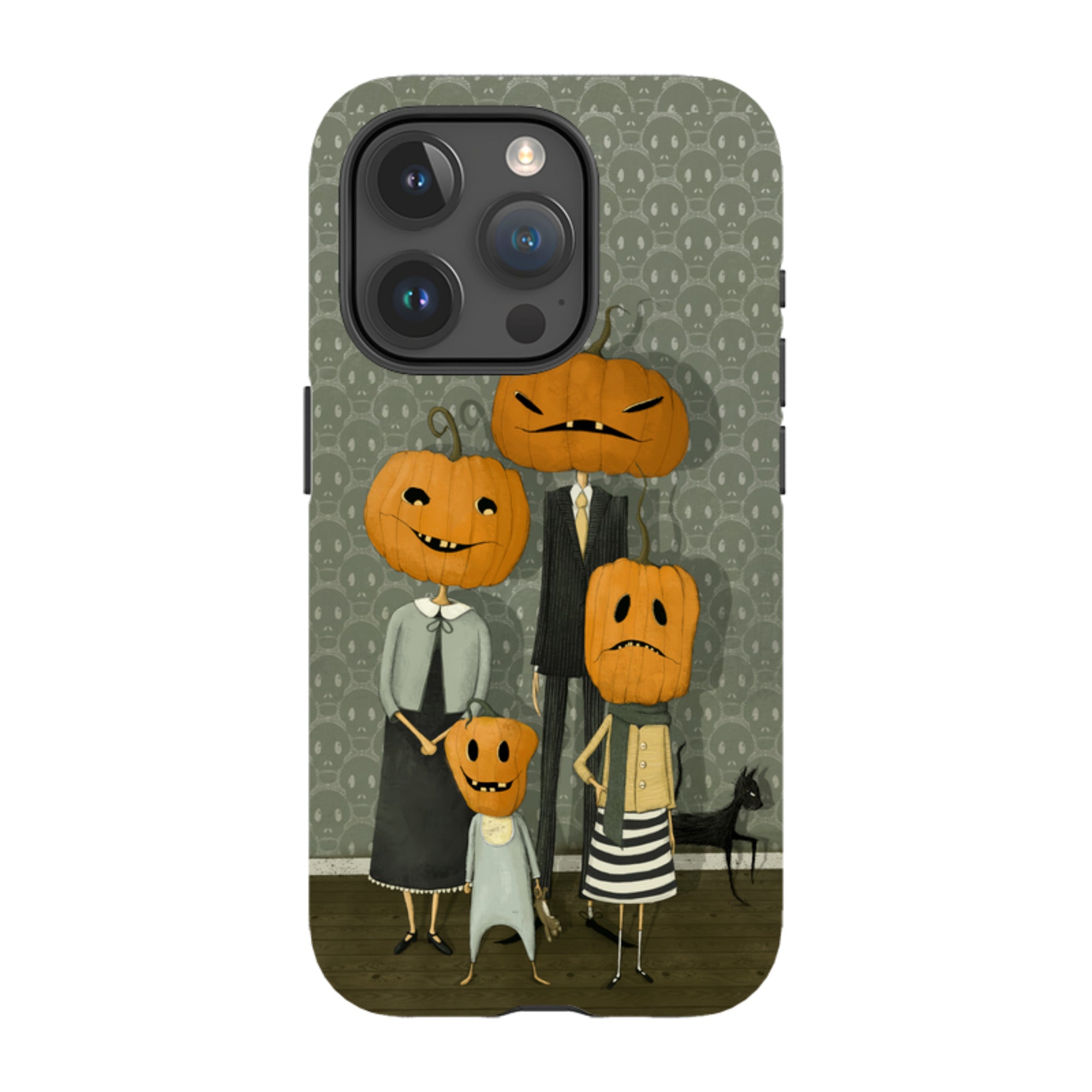 iPhone Tough Case - Pumpkin Family By Maja Lindberg