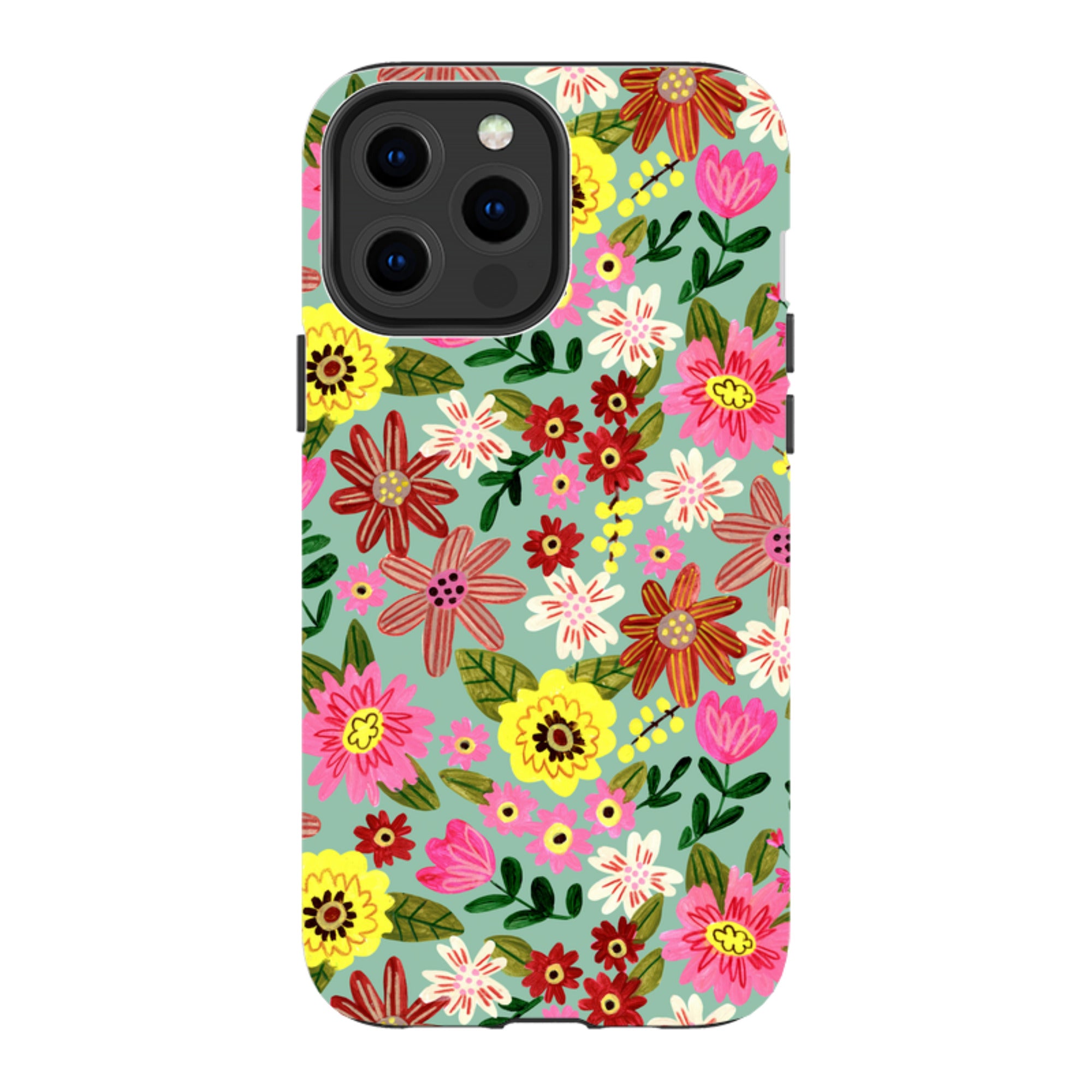 iPhone Tough Case - Spring Floral II By Caroline Bonne Muller