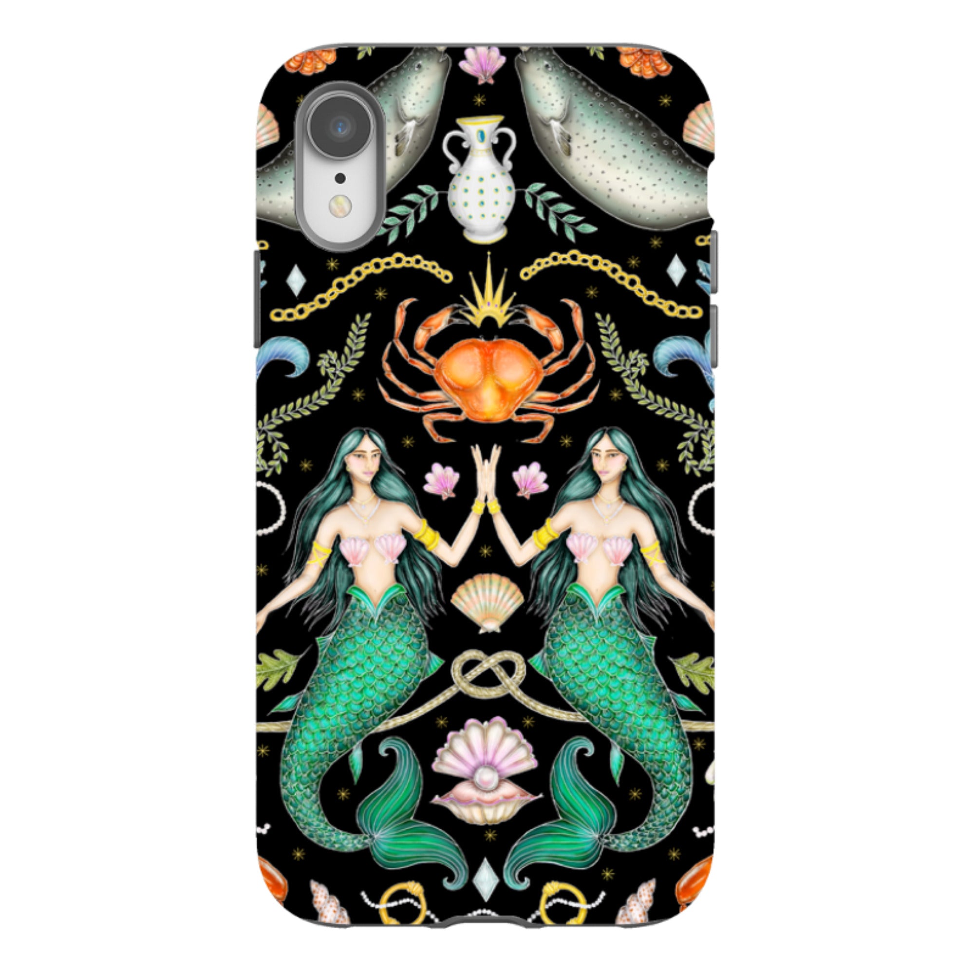 iPhone Tough Case - Tritons Treasure By Catherine Rowe