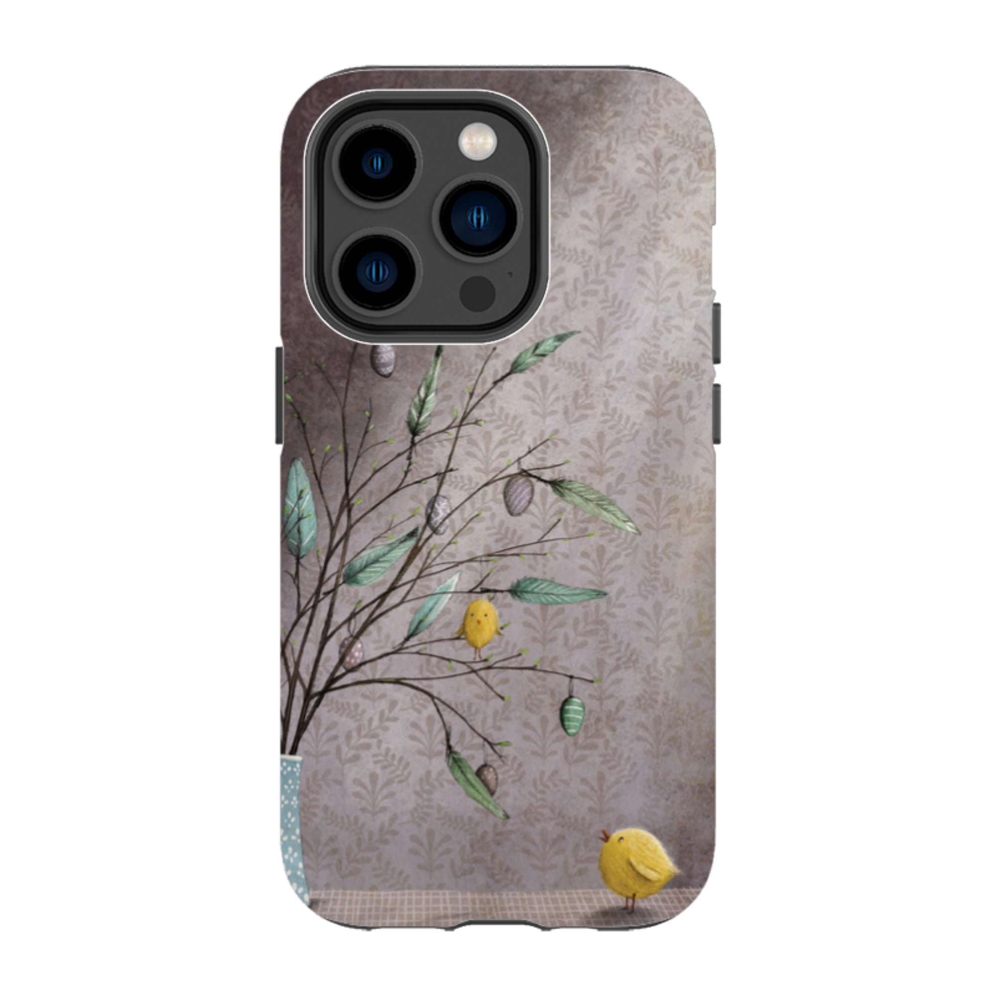 iPhone Tough Case - Bird Bouquet By Maja Lindberg