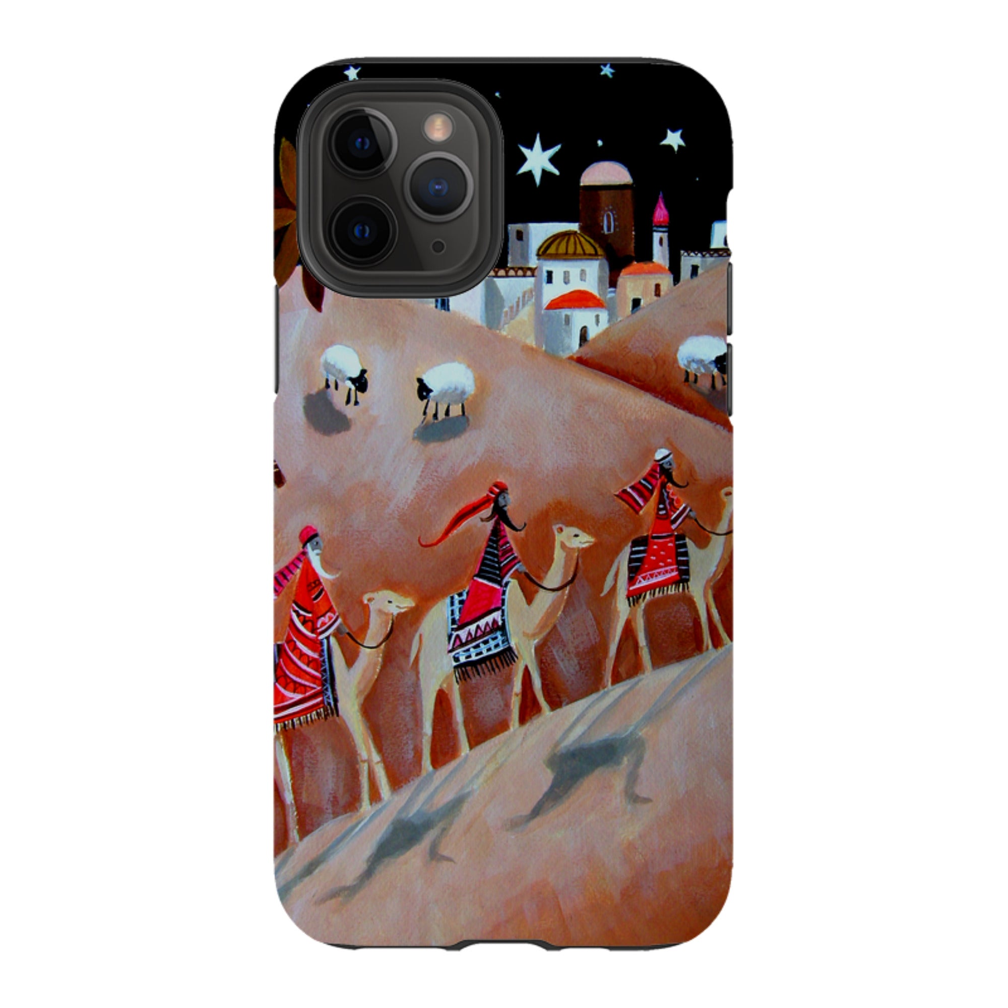 iPhone Tough Case - We Three Kings By Mary Stubberfield