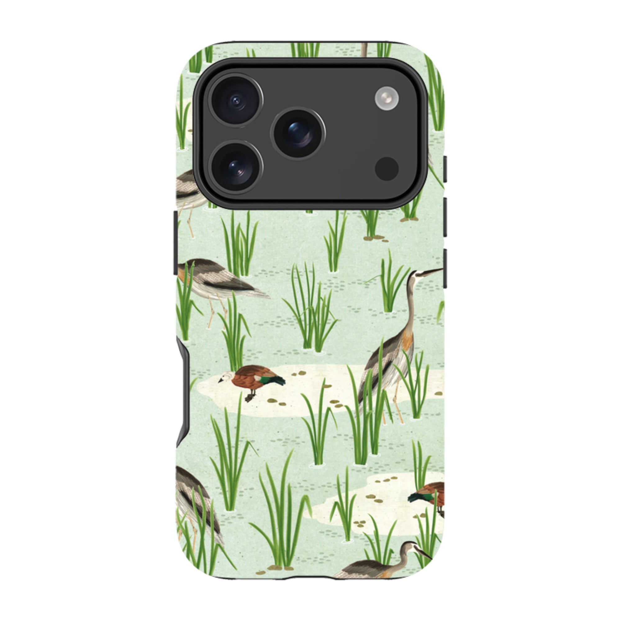 iPhone Tough Case - Wet Lands By Katherine Quinn