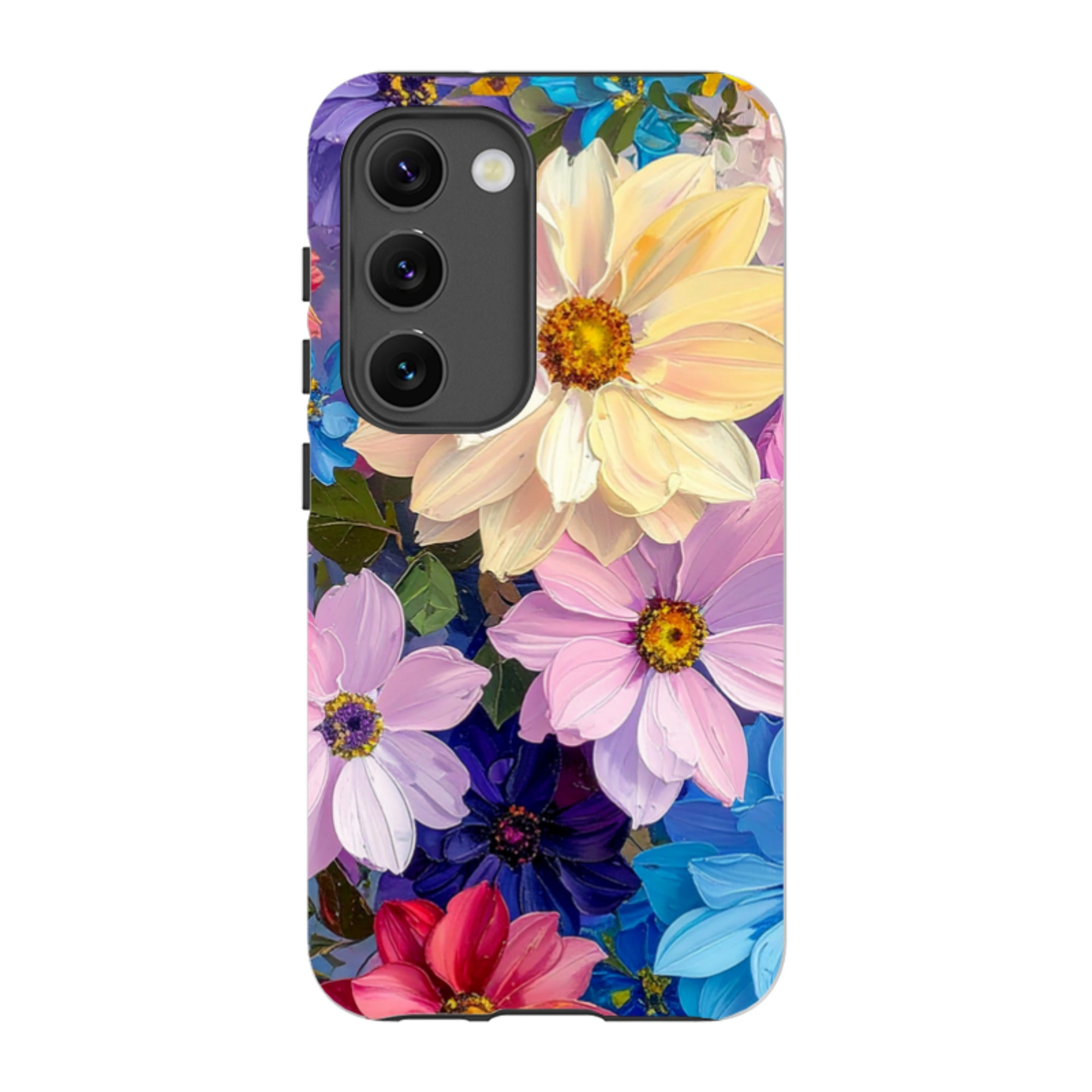 Samsung Tough Case - Summer Floral Blue Garden