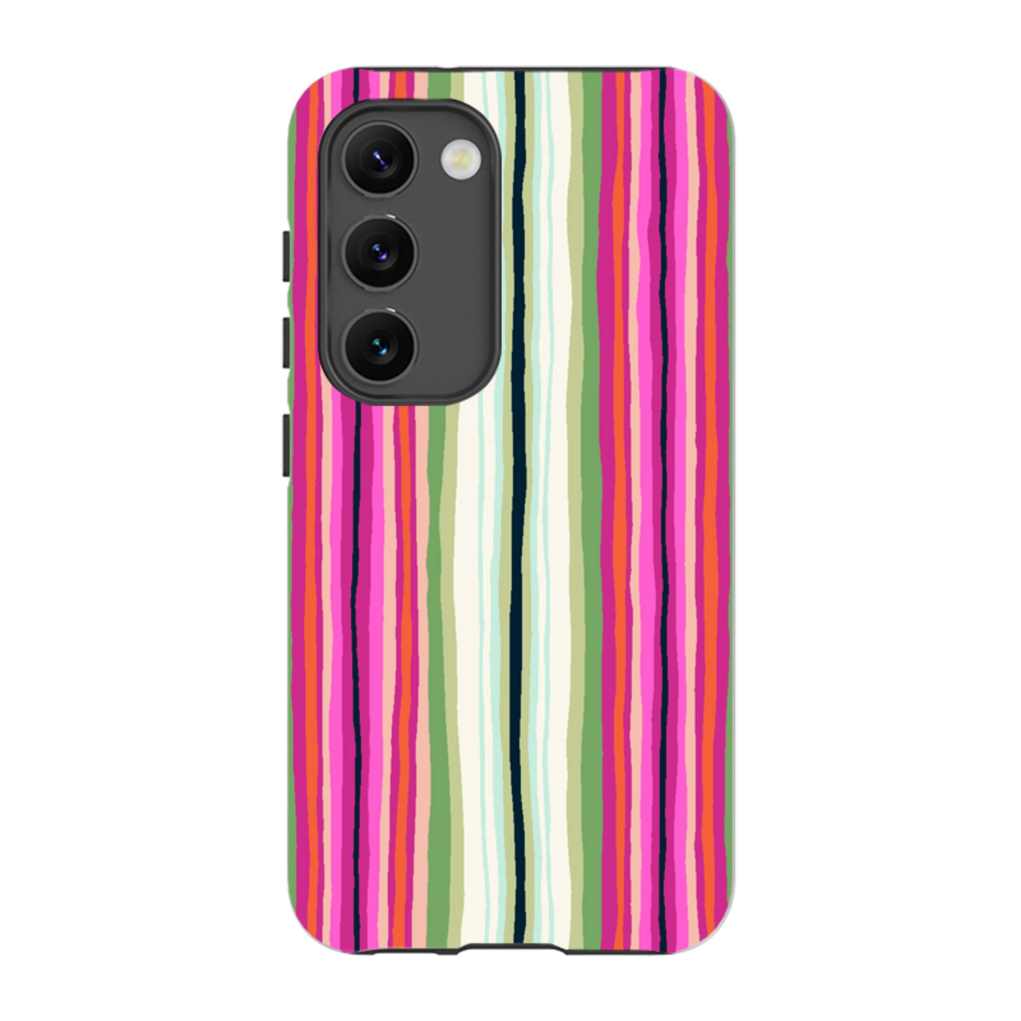 Samsung Tough Case - Atelier Stripe Windflower By Sarah Campbell