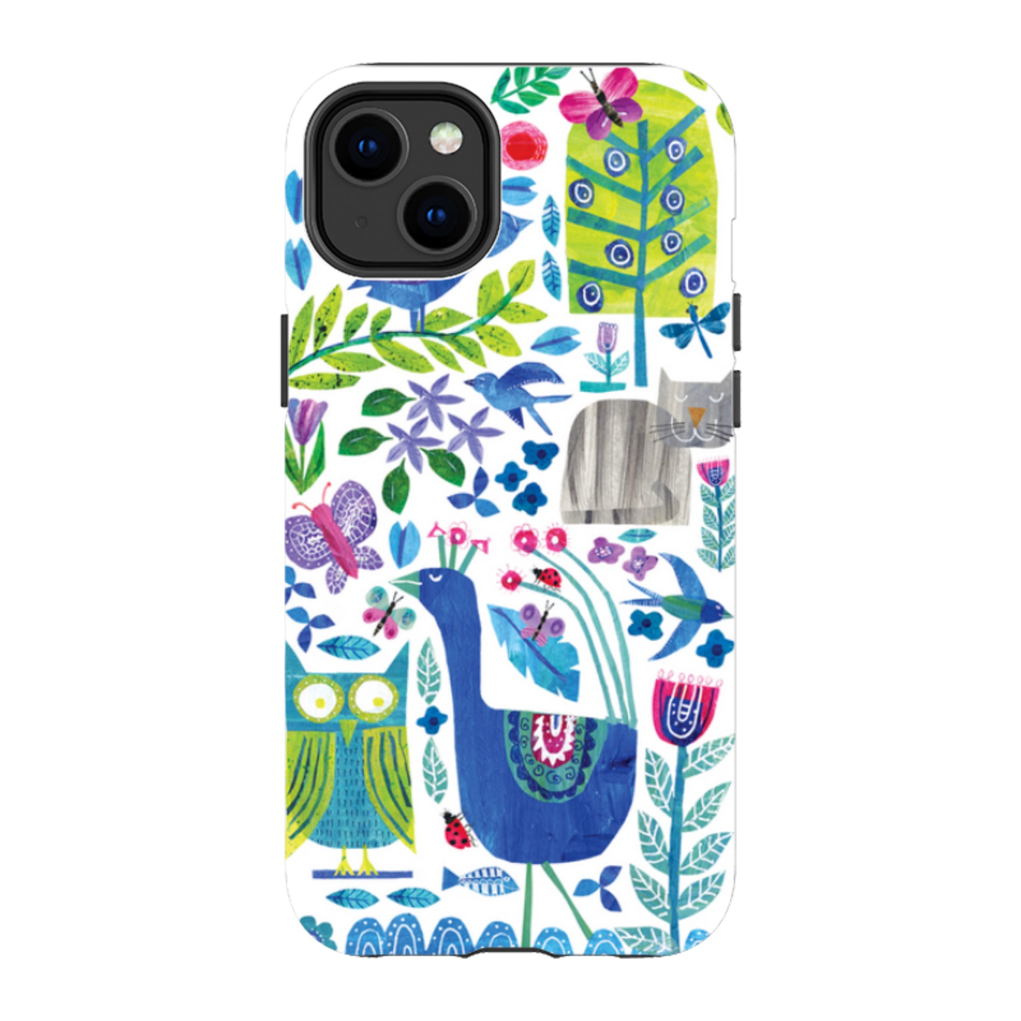 iPhone Tough Case - Back Garden By Tracey English