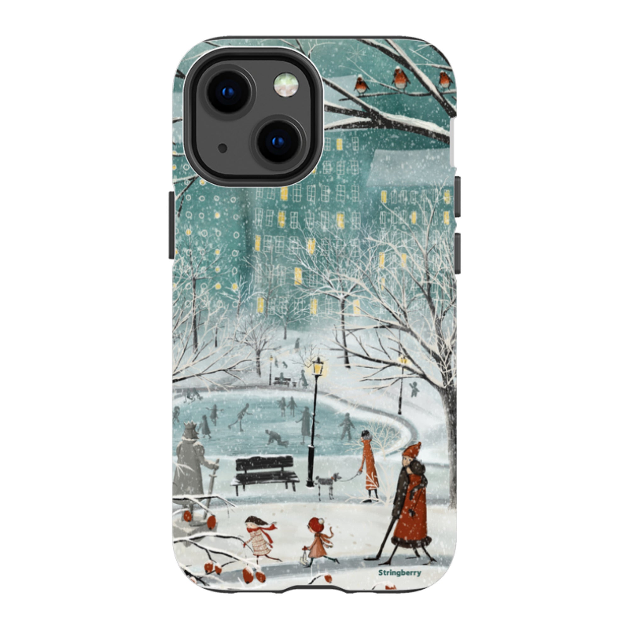 iPhone Tough Case - Walk In The Park By Maja Lindberg
