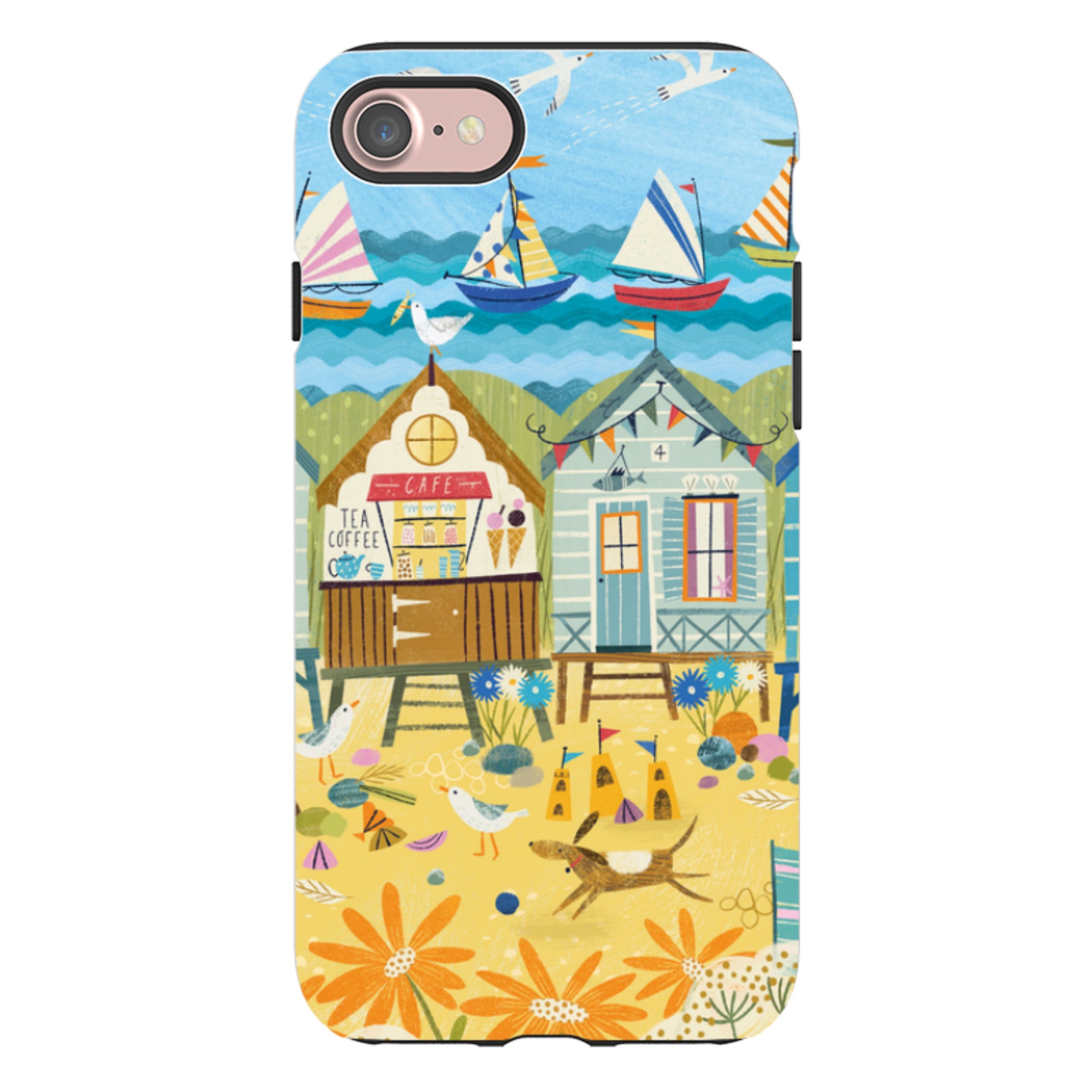 iPhone Case - Beachy Days 2 By Ali Brookes