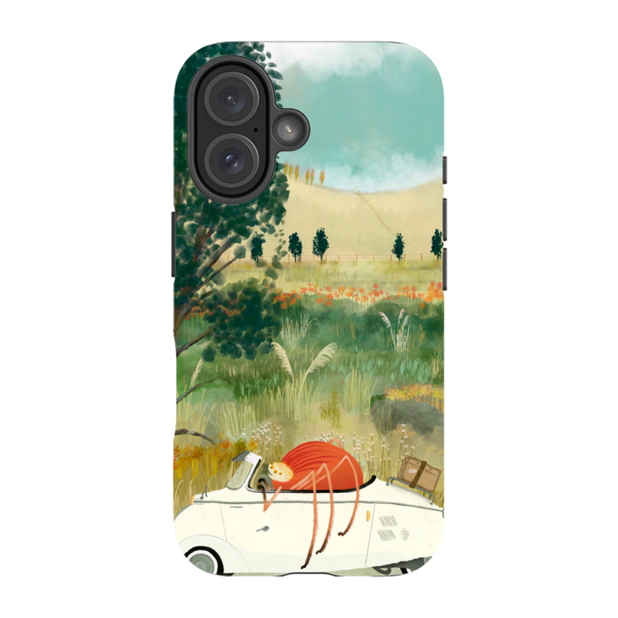 iPhone Tough Case - Happy Travels By Katherine Quinn