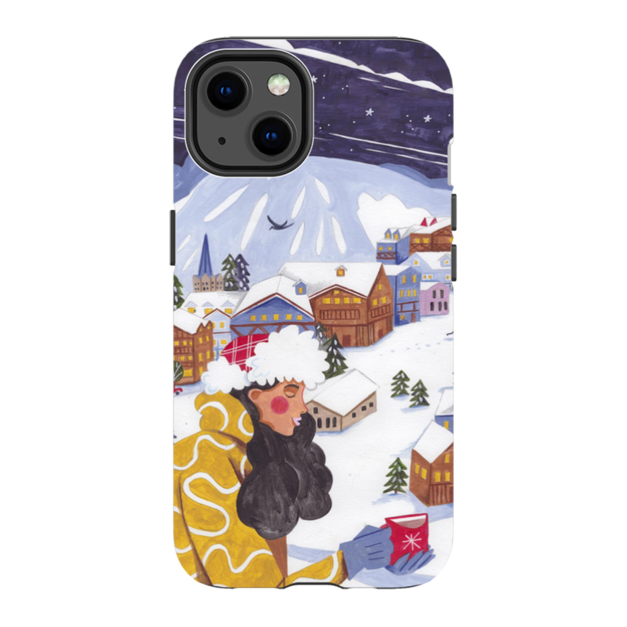 iPhone Tough Case - Courchevel By Caroline Bonne Muller