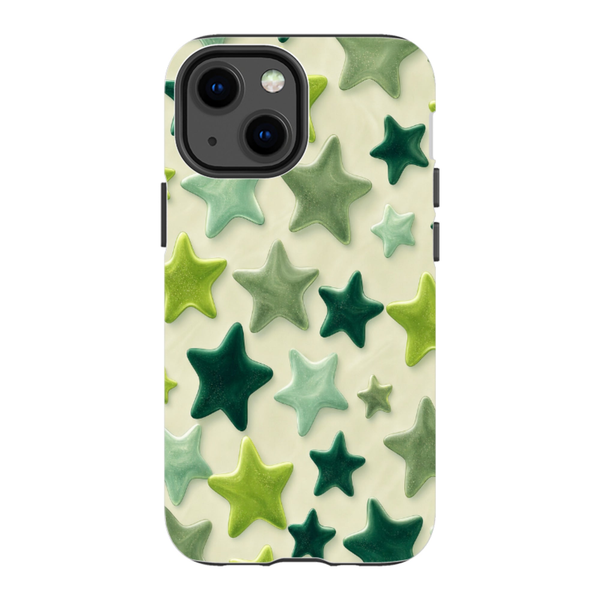 iPhone Tough Case - Sage Green Star