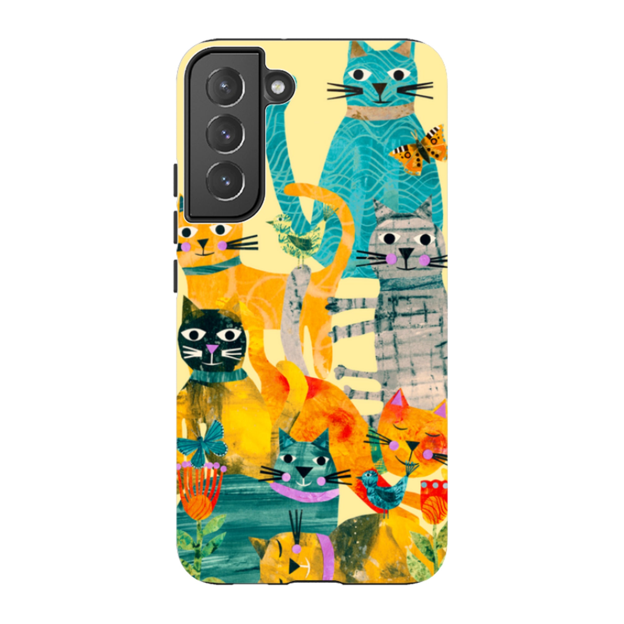 Samsung Tough  Case - Cat Party III By Tracey English