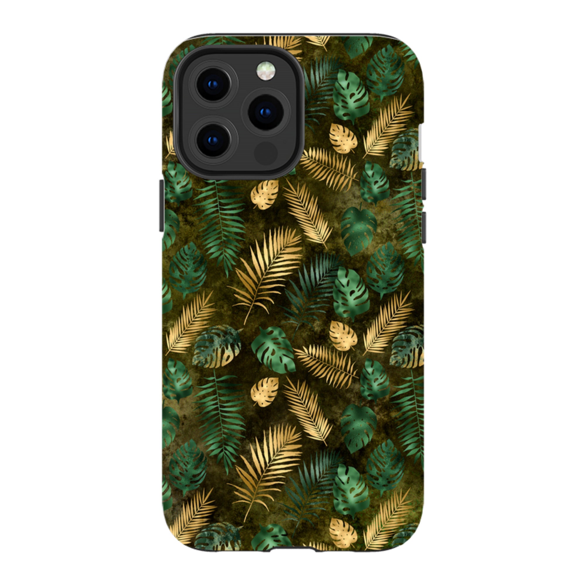 iPhone Tough Case - Feather Greens