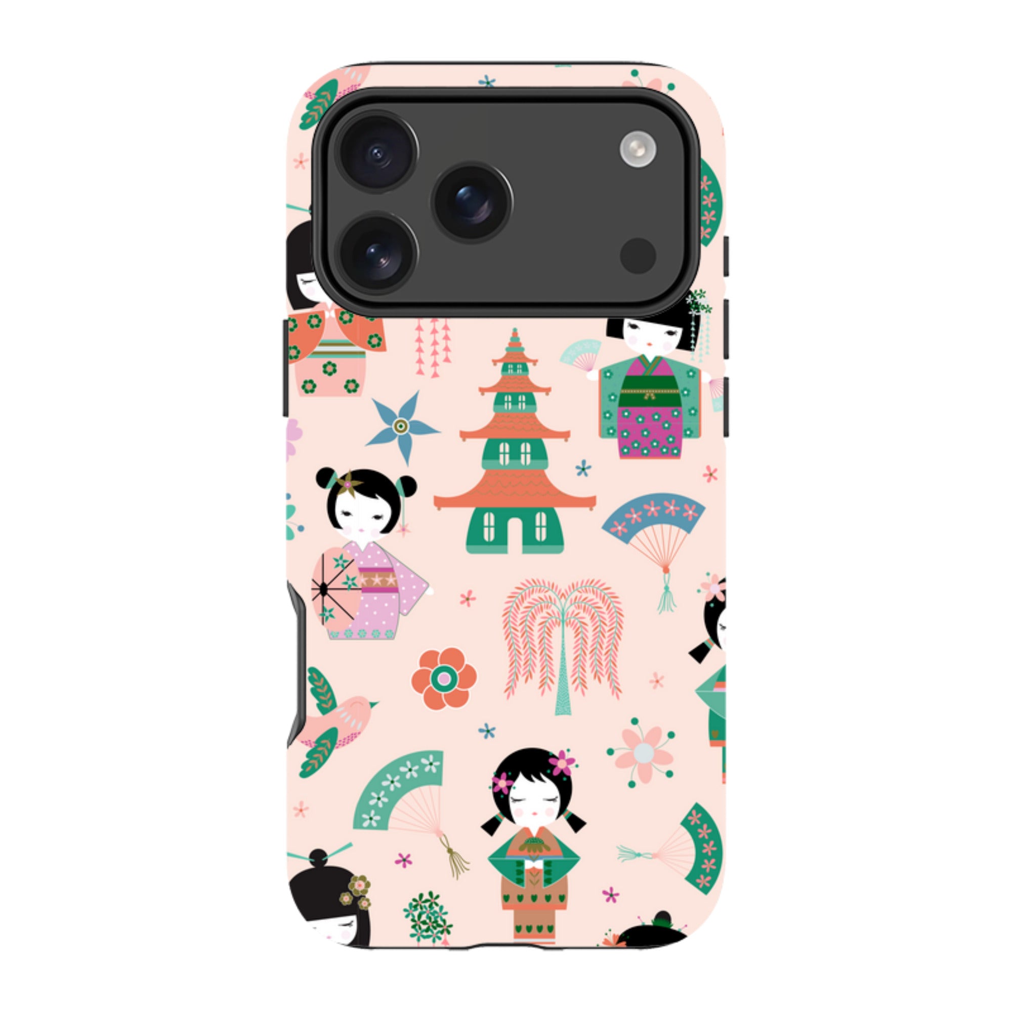 iPhone MagSafe Tough Case -  Sakura II By Suzy Taylor