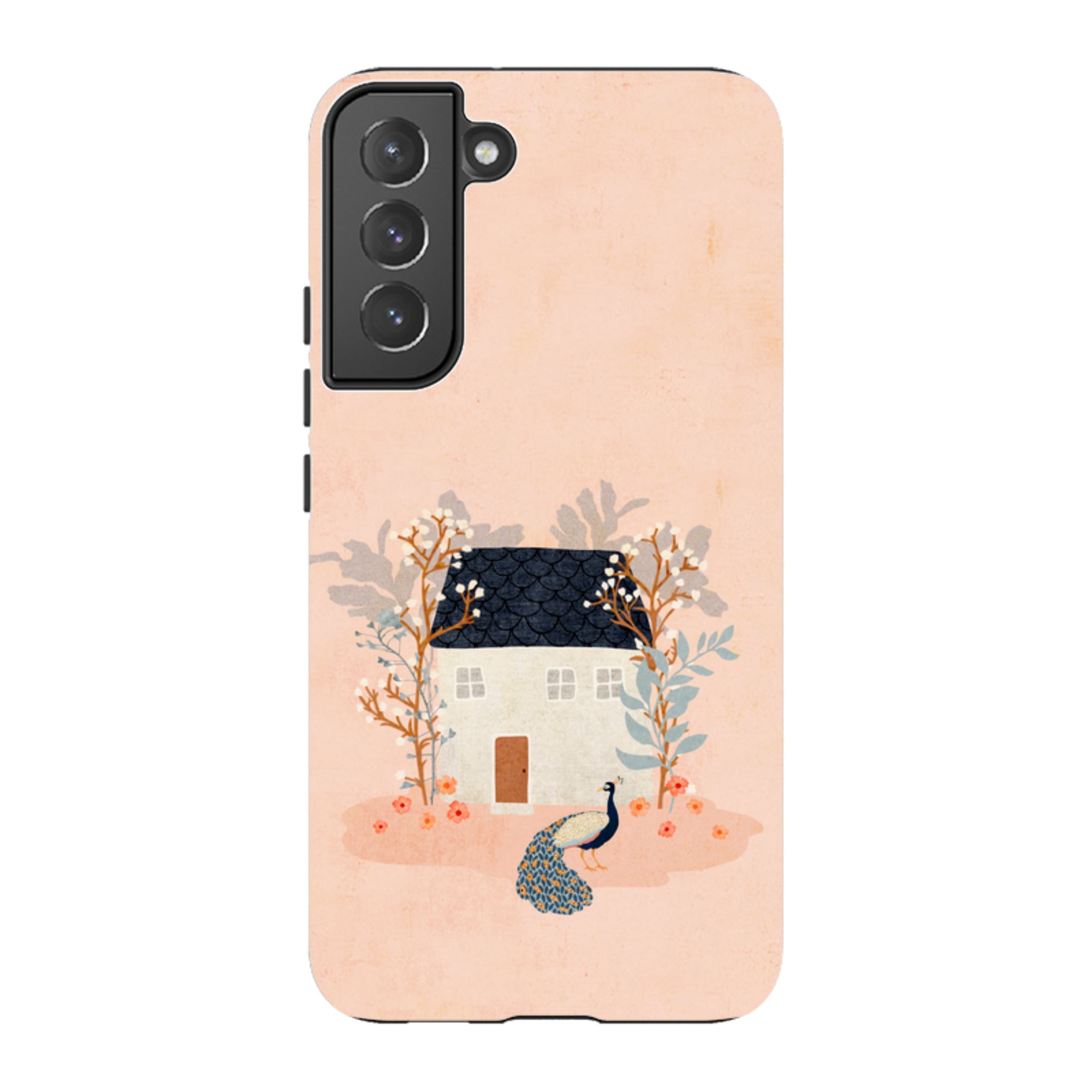 Samsung Tough Case - Home Pink By Katherine Quinn