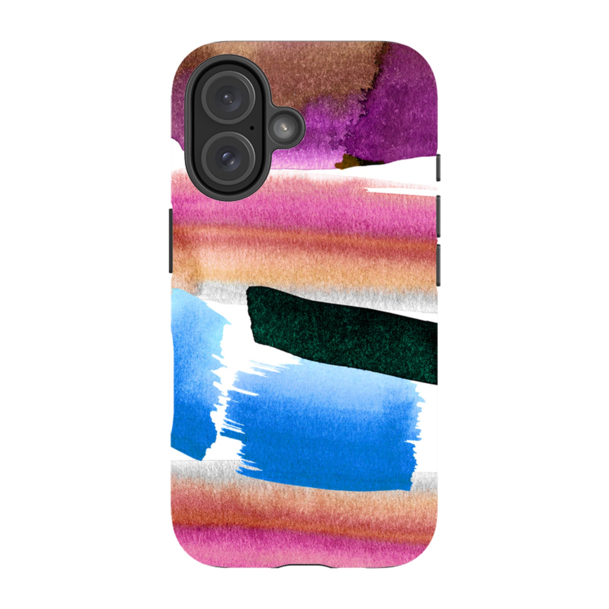 iPhone Tough Case - Sunset Painting By Kitty Joseph