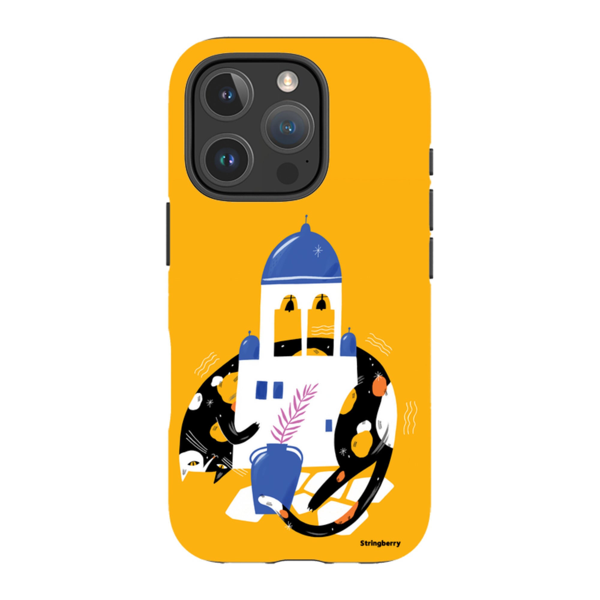 iPhone Tough Case - Calico By Madalina Andronic
