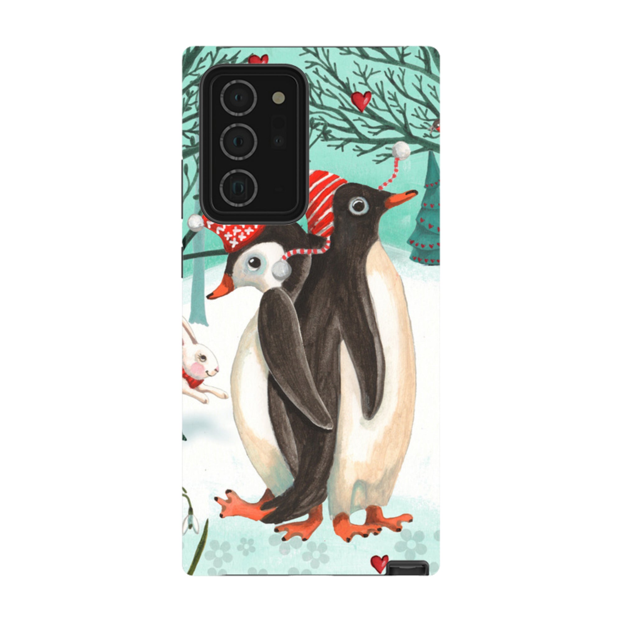 Samsung Tough Case - Winter Together By Caroline Bonne Muller