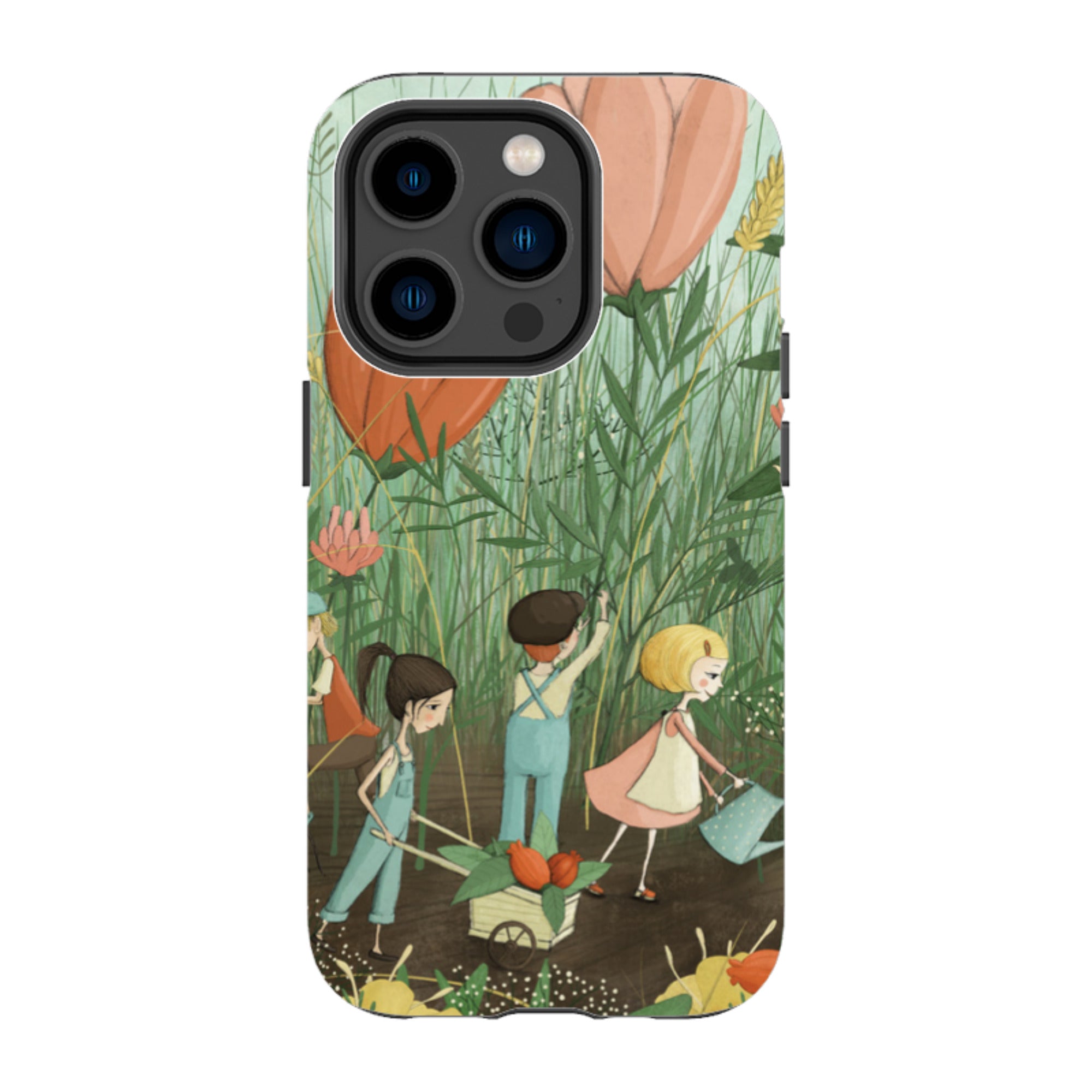 iPhone MagSafe Tough Case - Garden Day By Maja Lindberg