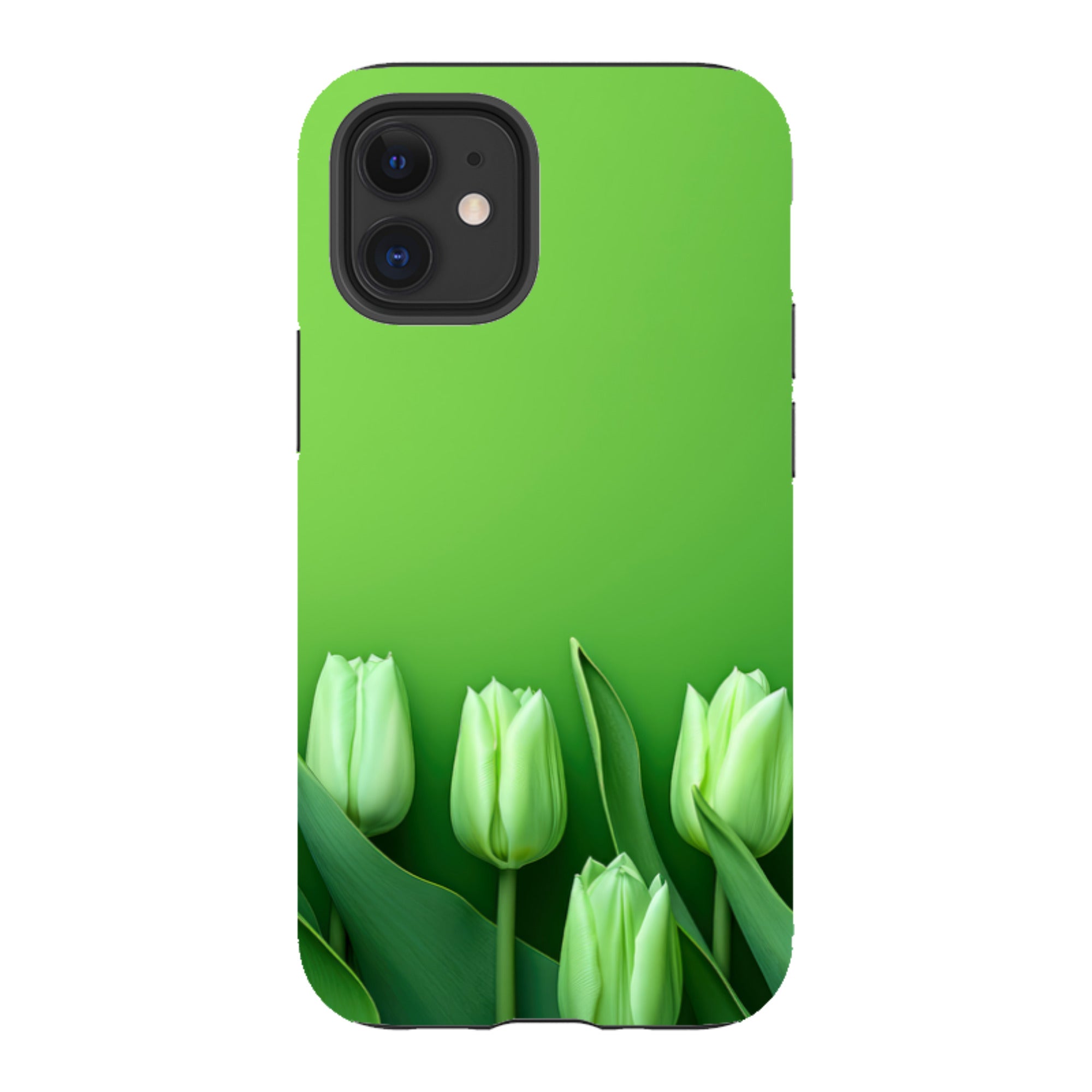 iPhone Tough Case -Green Floral