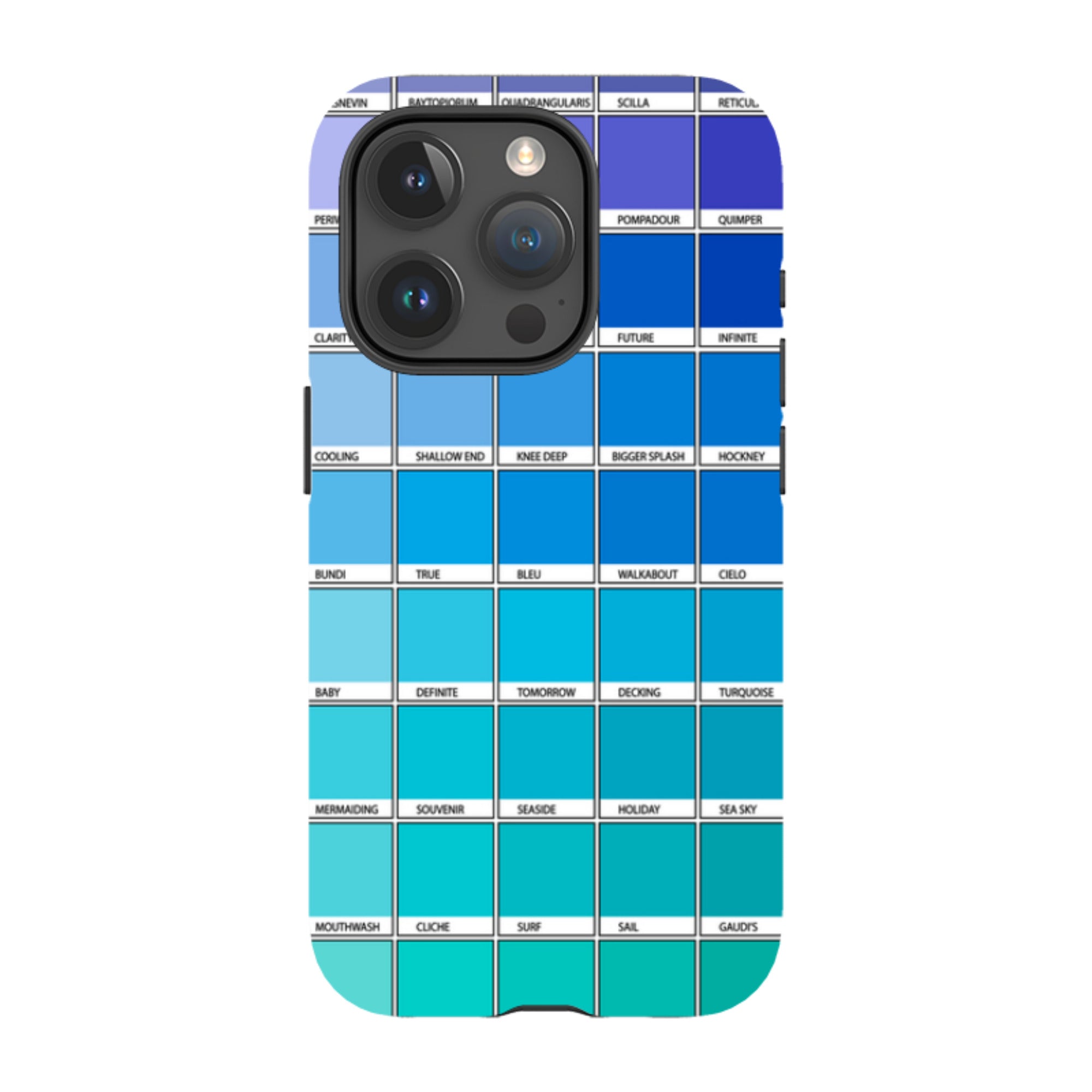 iPhone MagSafe Tough Case -  Blue Chromology By Kitty Joseph