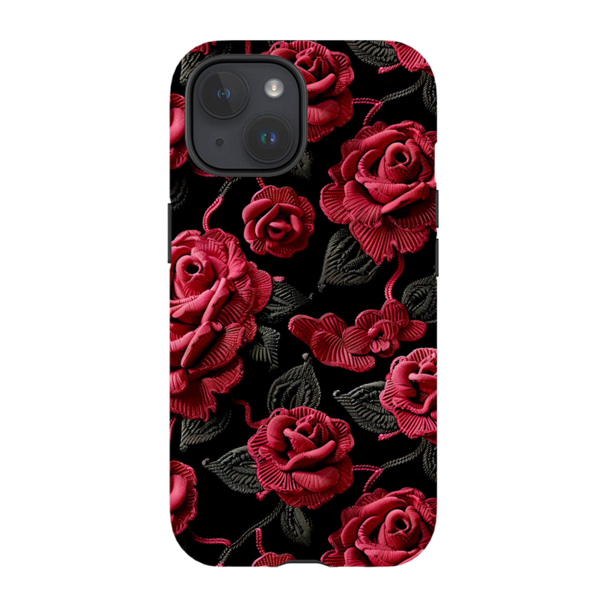 iPhone MagSafe Tough Case - Dark Roses