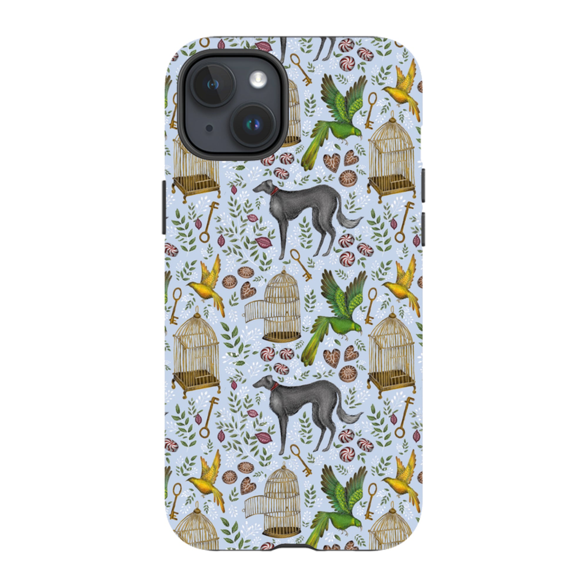 iPhone Tough Case - Amsterdam Blue By Catherine Rowe