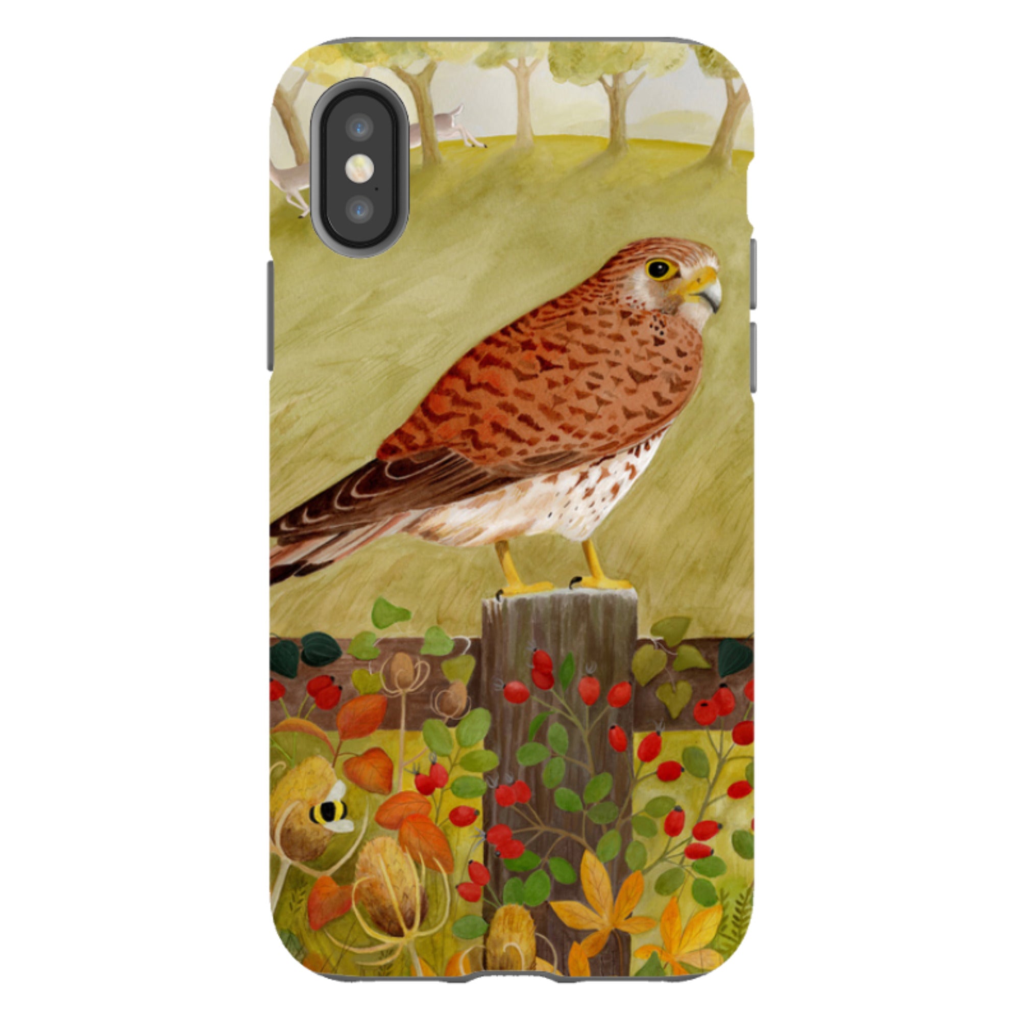 iPhone Tough Case - Kestrel By Bex Parkin