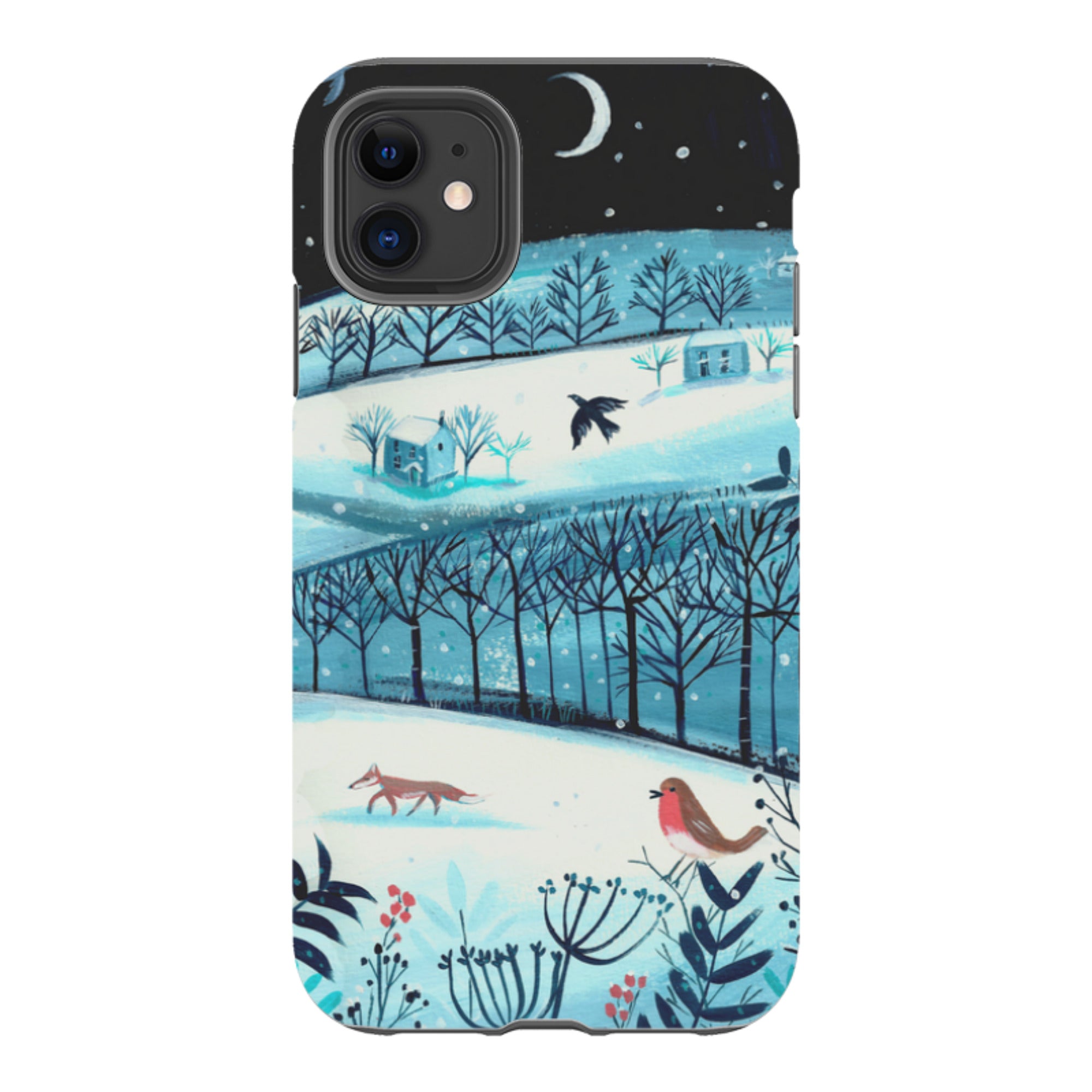 iPhone Tough Case - Winterscape-2 By Mary Stubberfield