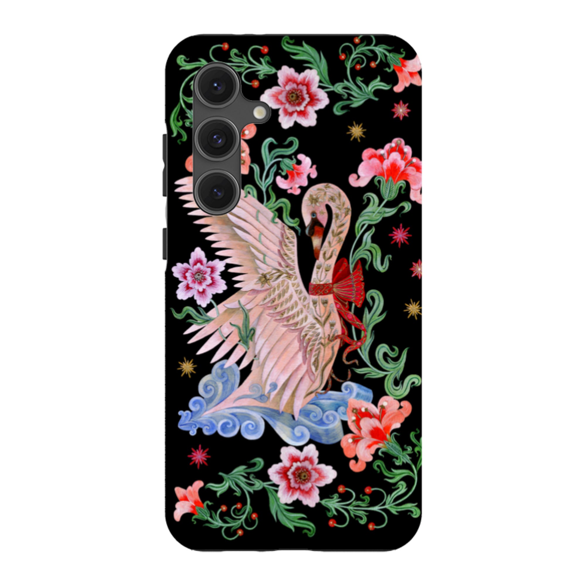 Samsung Tough  Case - Seven Swans A Swimming By Maria Matos