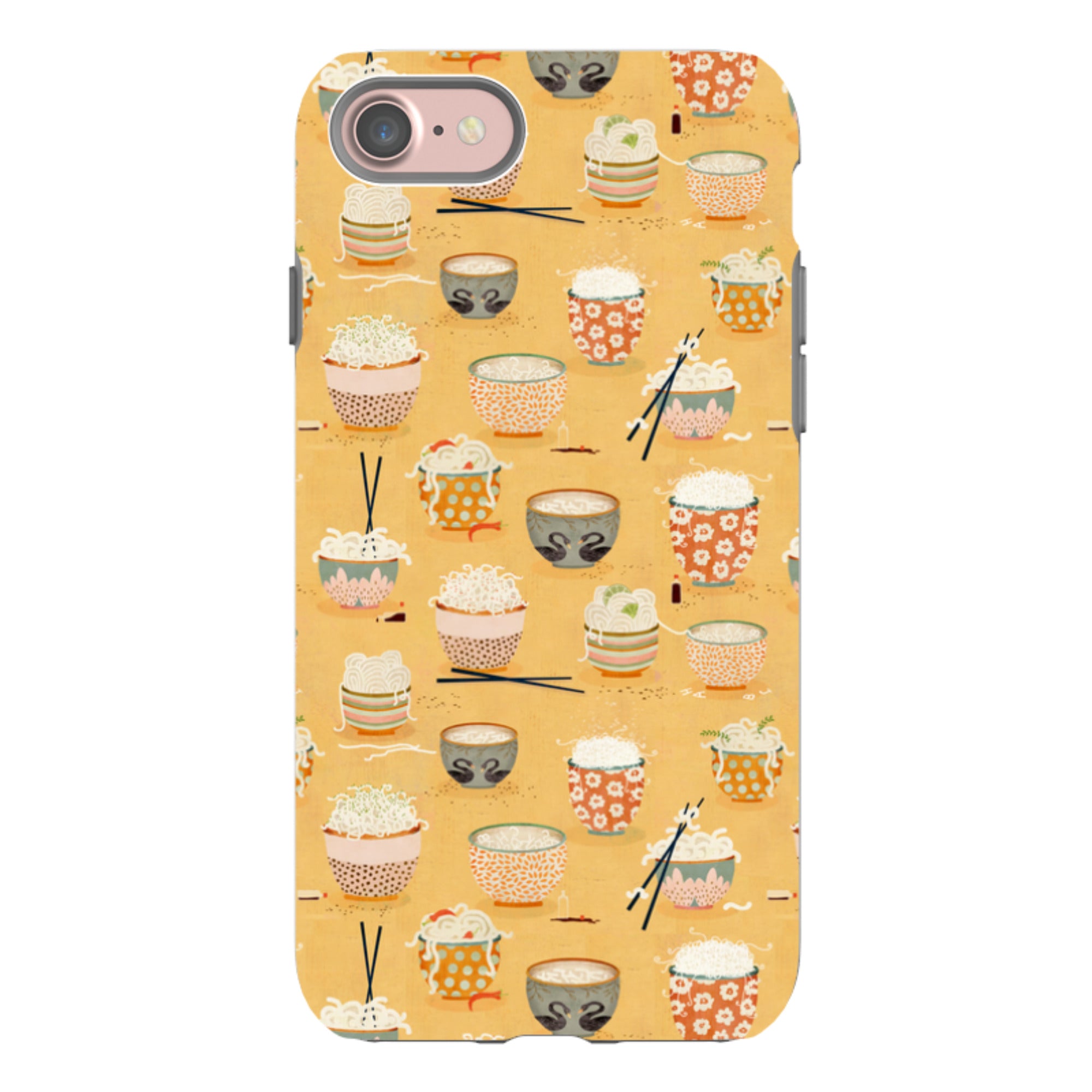 iPhone Tough Case - Oodles Of Noodles By Katherine Quinn