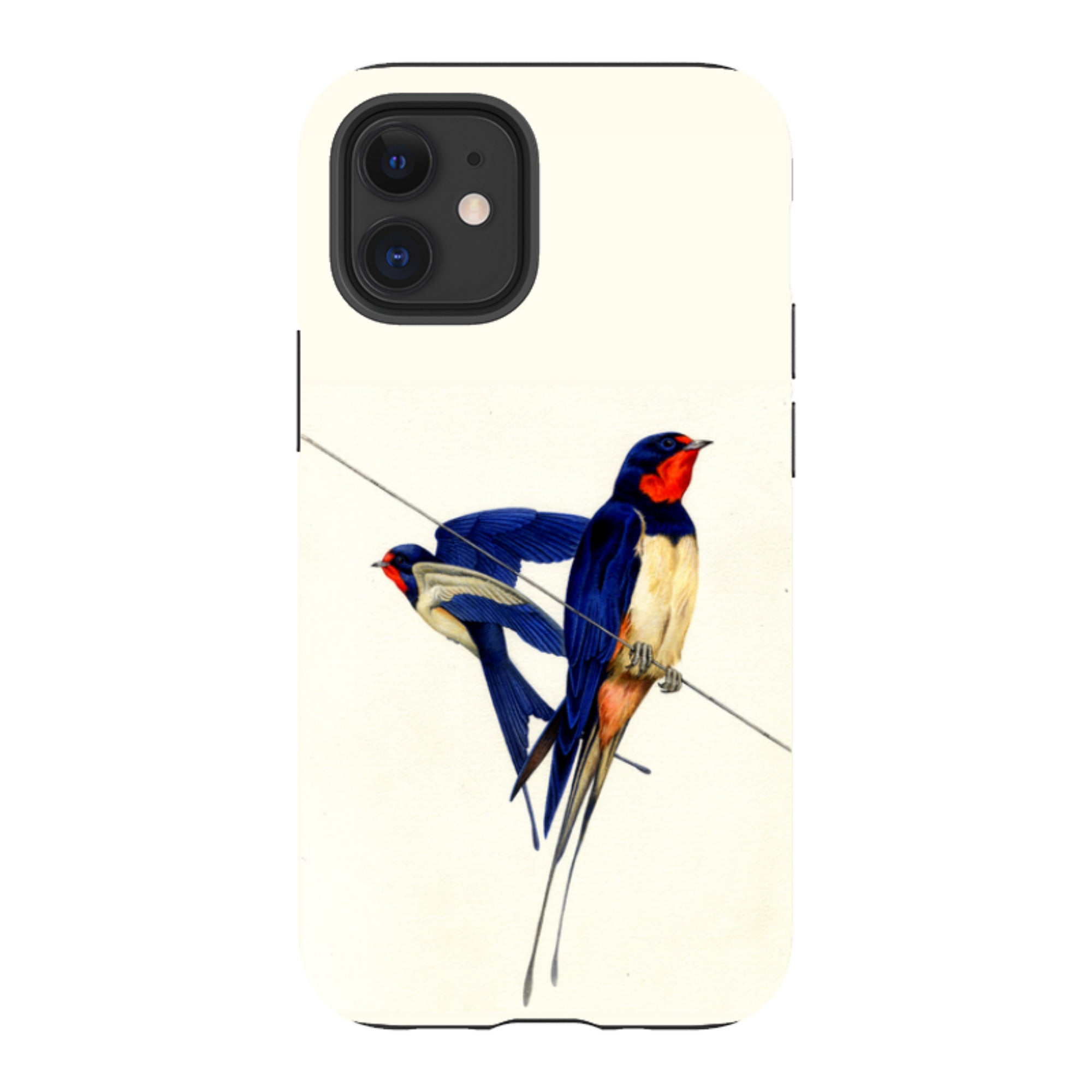 iPhone Tough Case - Swallows By Philip Hood