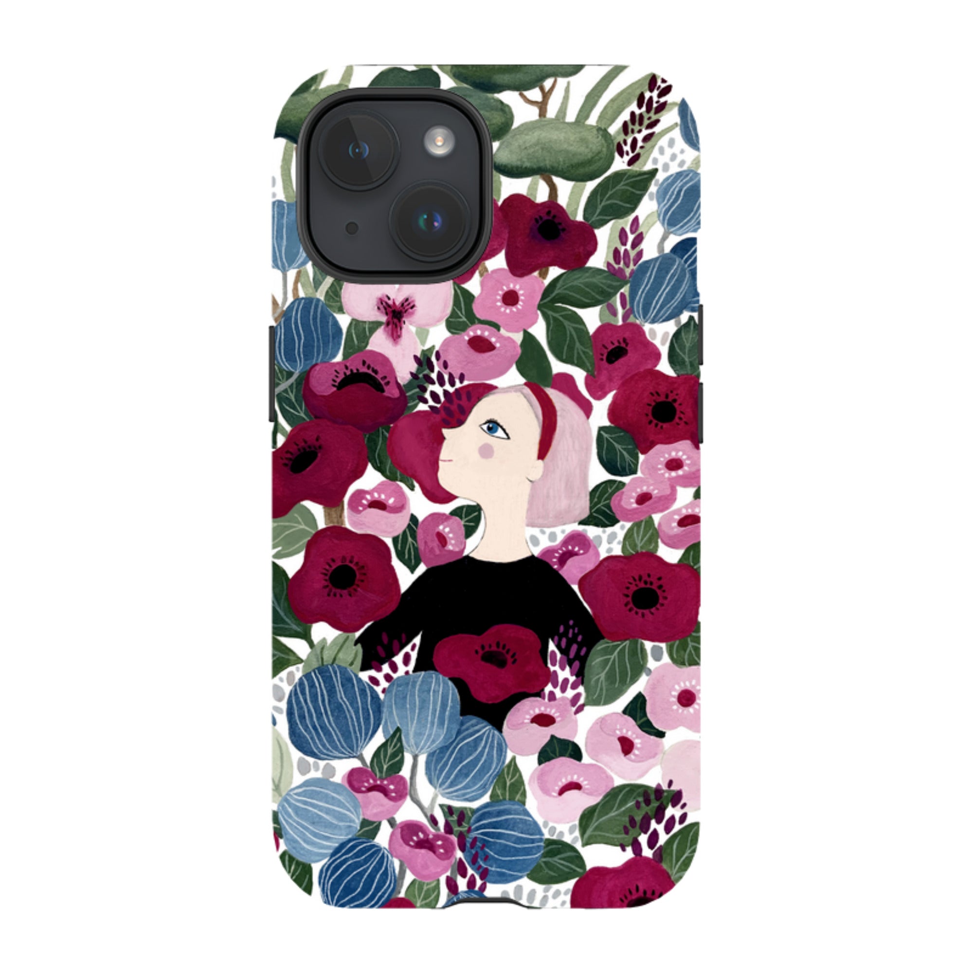 iPhone Tough Case - Flower Garden By Bex Parkin