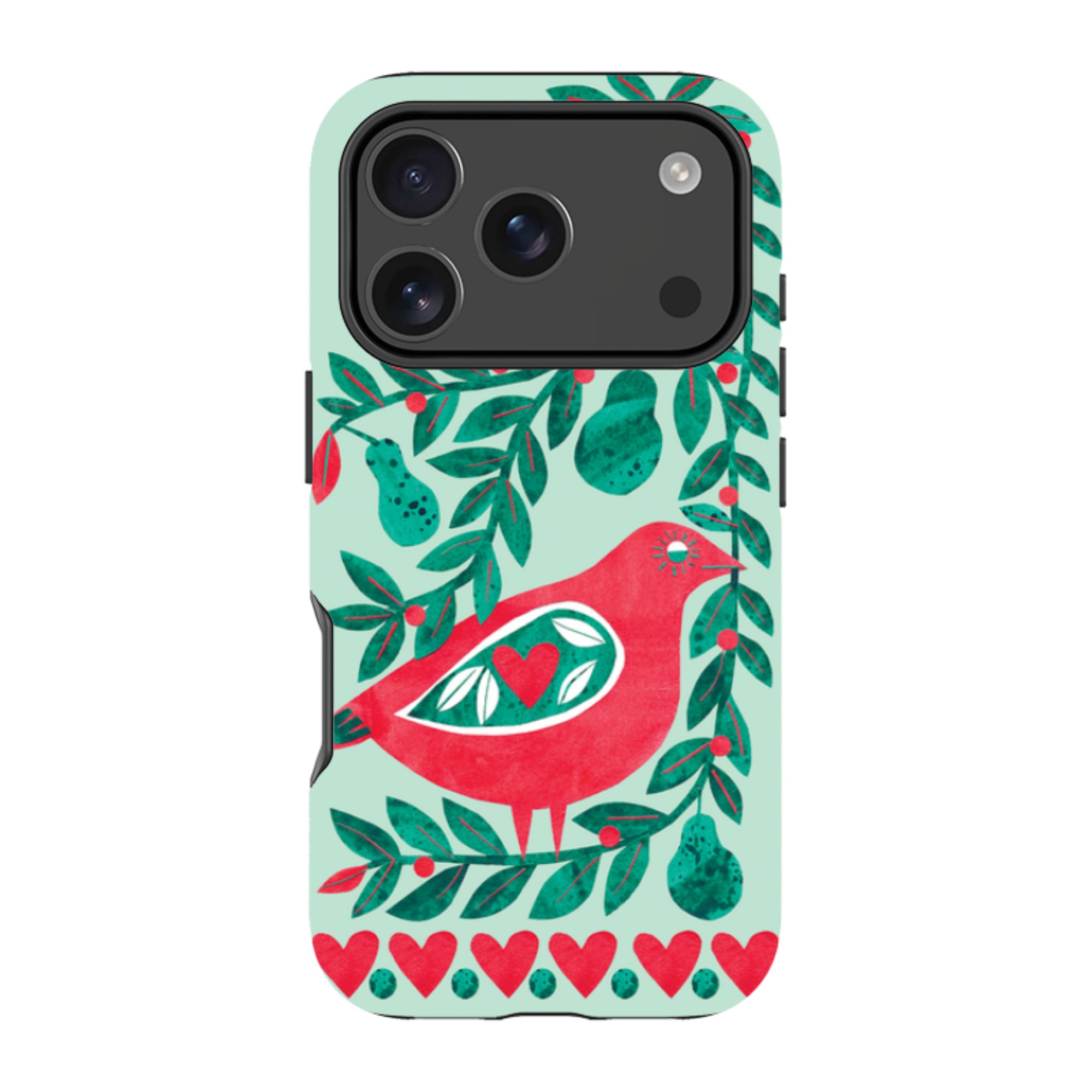 iPhone Tough Case - Partridge With Pears By Tracey English