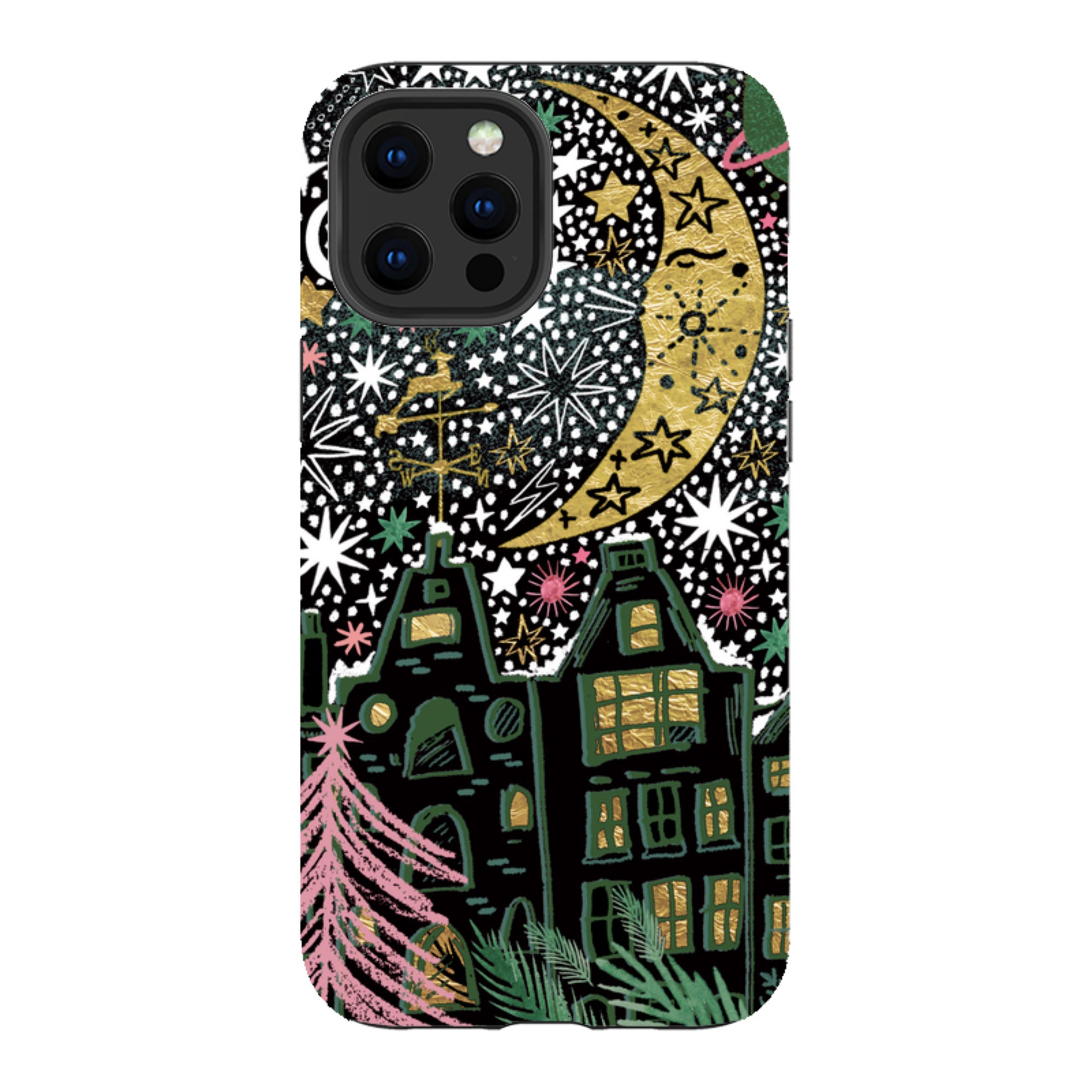 iPhone Tough Case - Night Before Xmas II By Emma Frances Grant