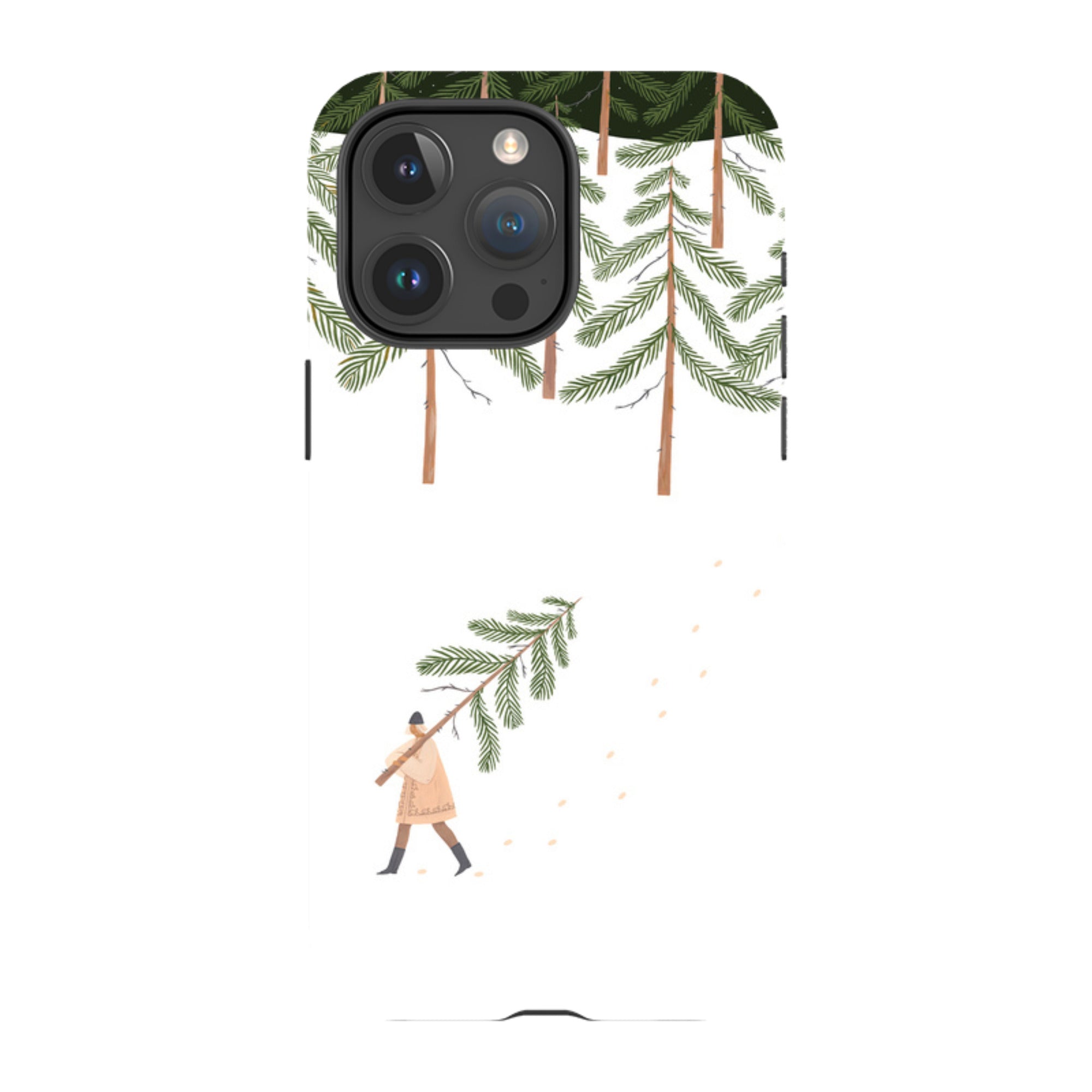 iPhone Tough Case - Coming Home For Christmas By Madalina Andronic