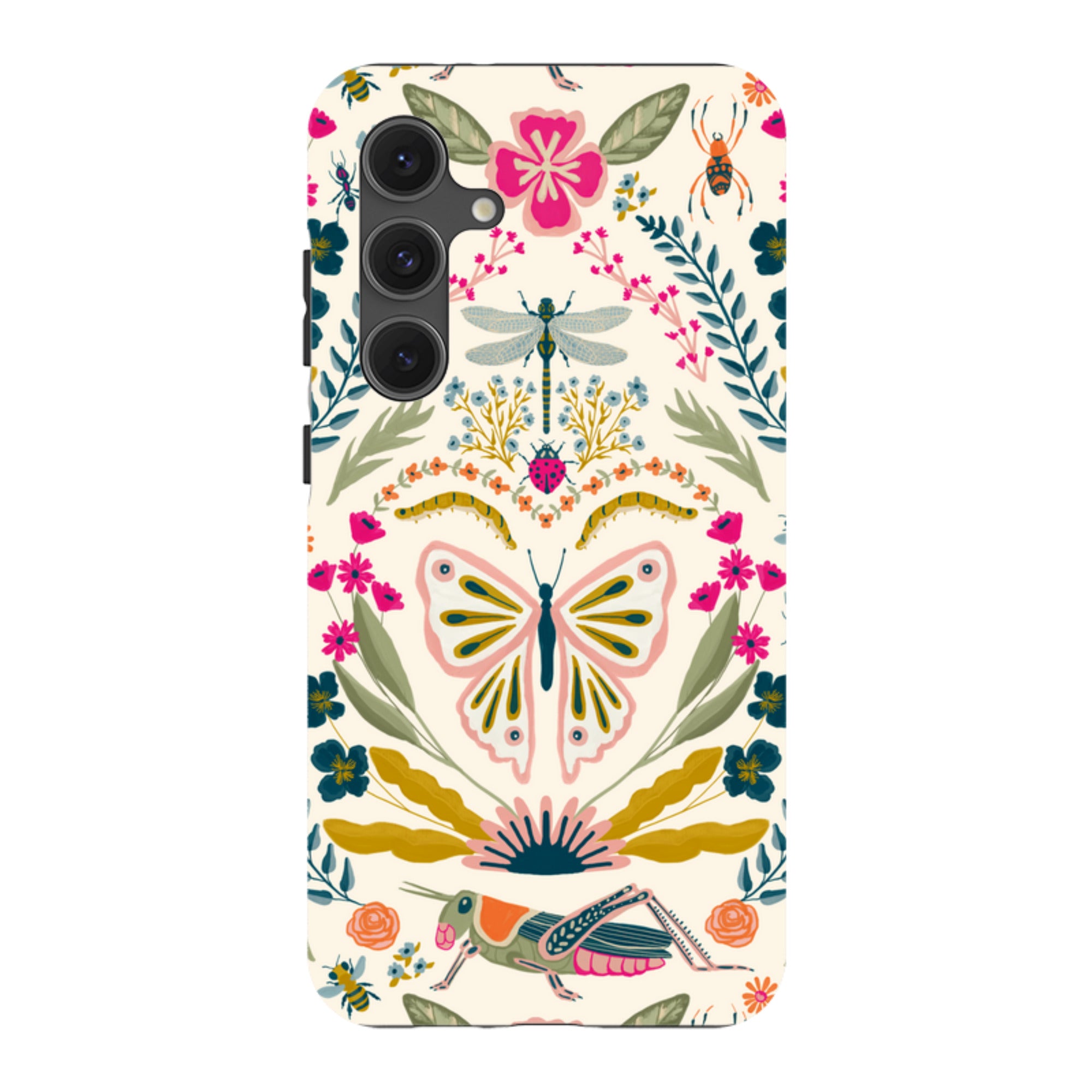 Samsung Tough Case - Butterfly Floral By Abby Jacobs