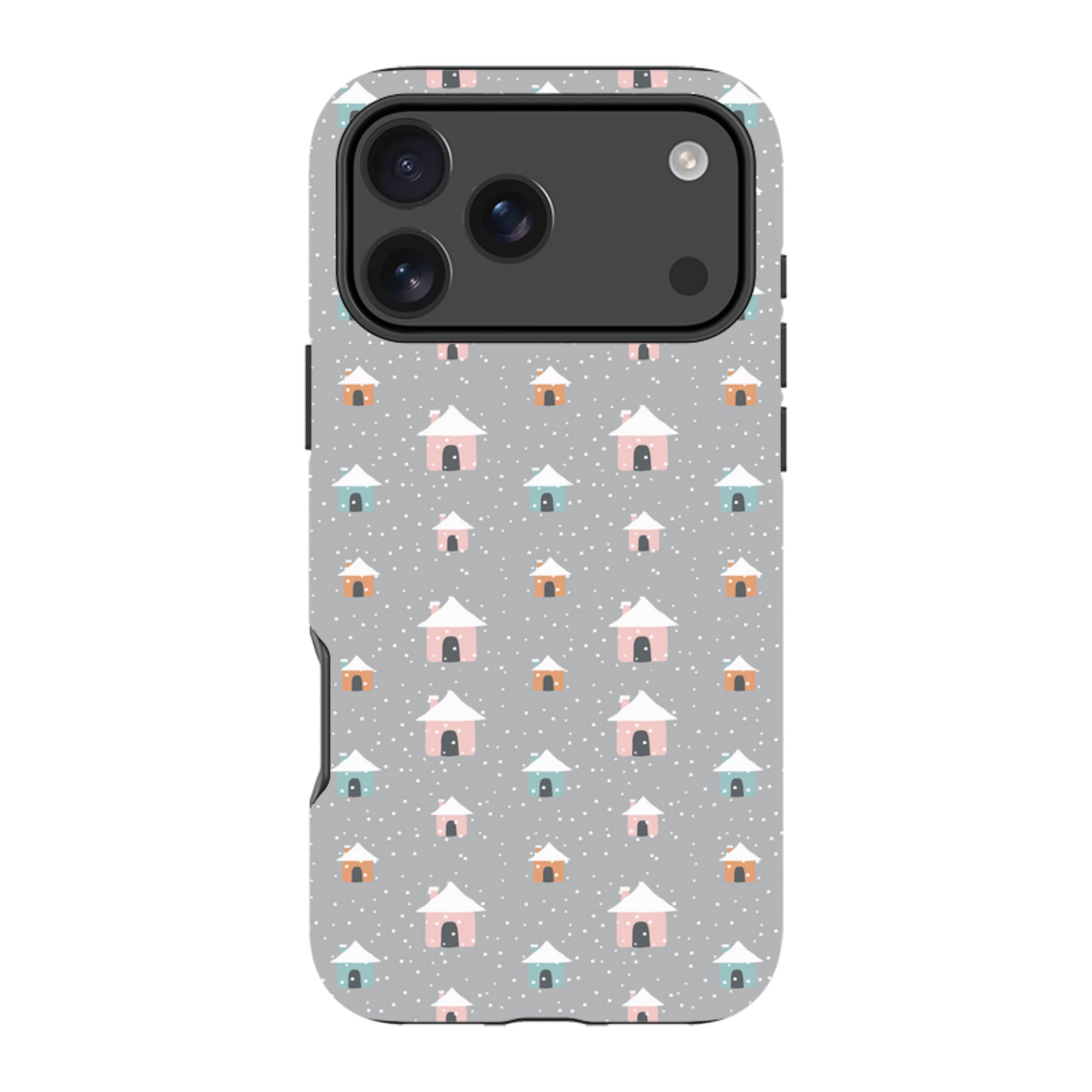 iPhone Tough Case - House Pattern
