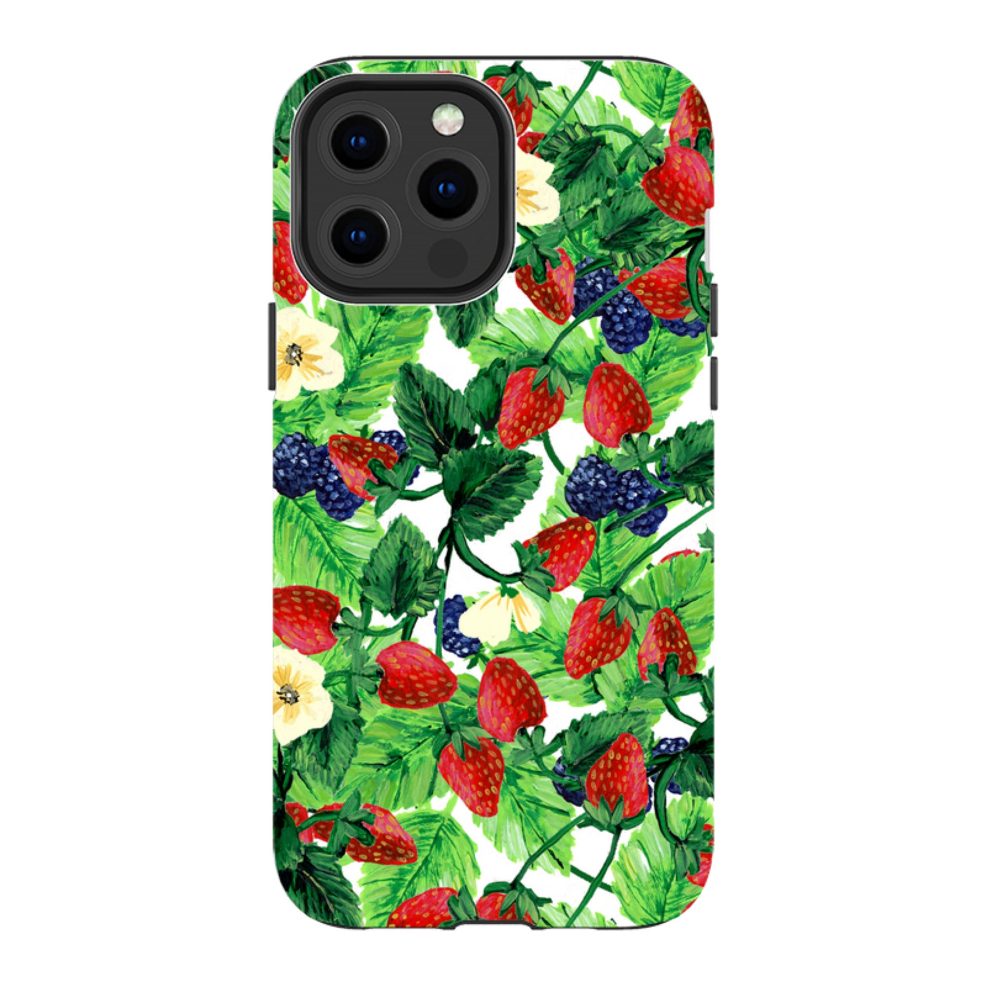 iPhone MagSafe Tough Case - Strawberries III By Abby Jacobs