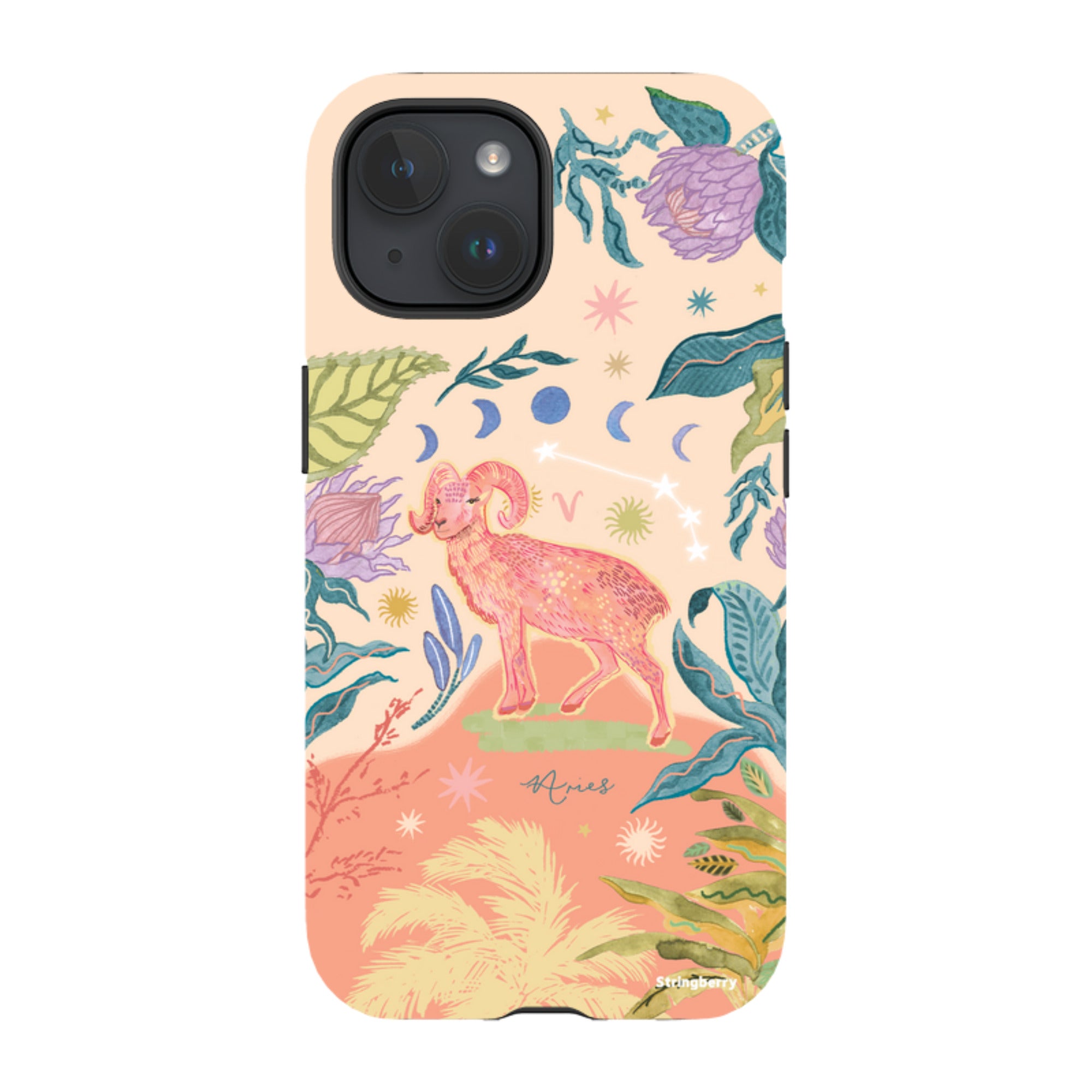 iPhone Tough Case - Aries By Emma Frances Grant