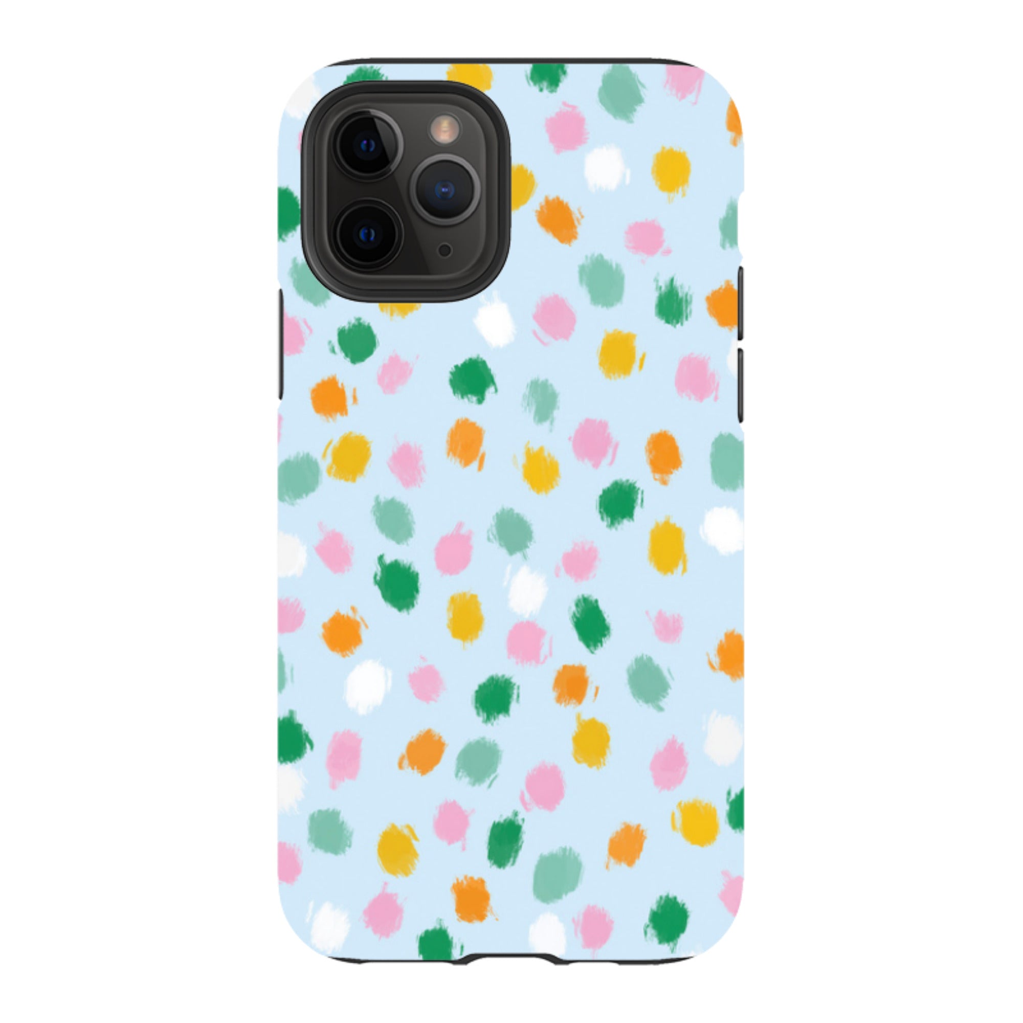 iPhone Tough Case - Spotty Co-Ordinate By Lee Foster Wilson