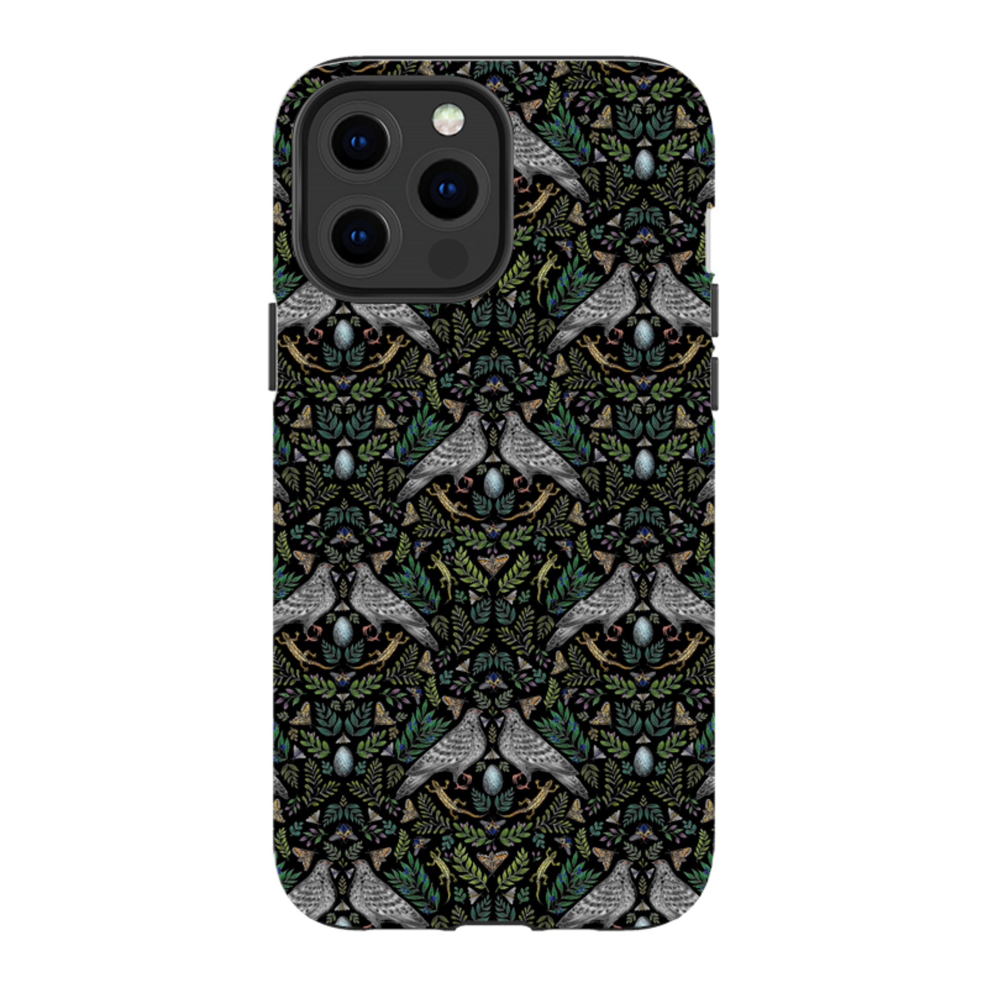 iPhone MagSafe Tough Case -  Dove Pattern By Catherine Rowe