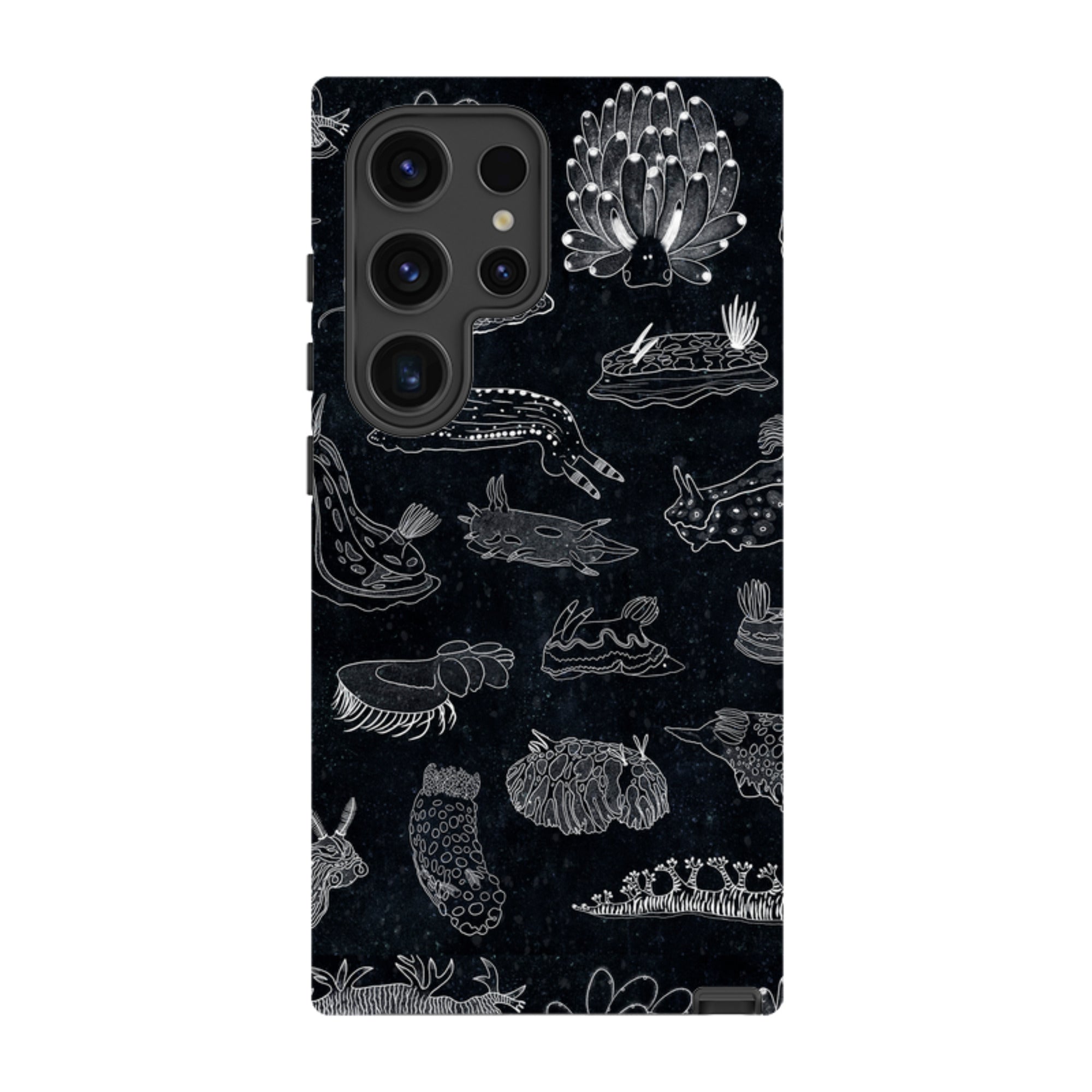 Samsung Tough Case - Nudibranch Line Drawing By Katherine Quinn