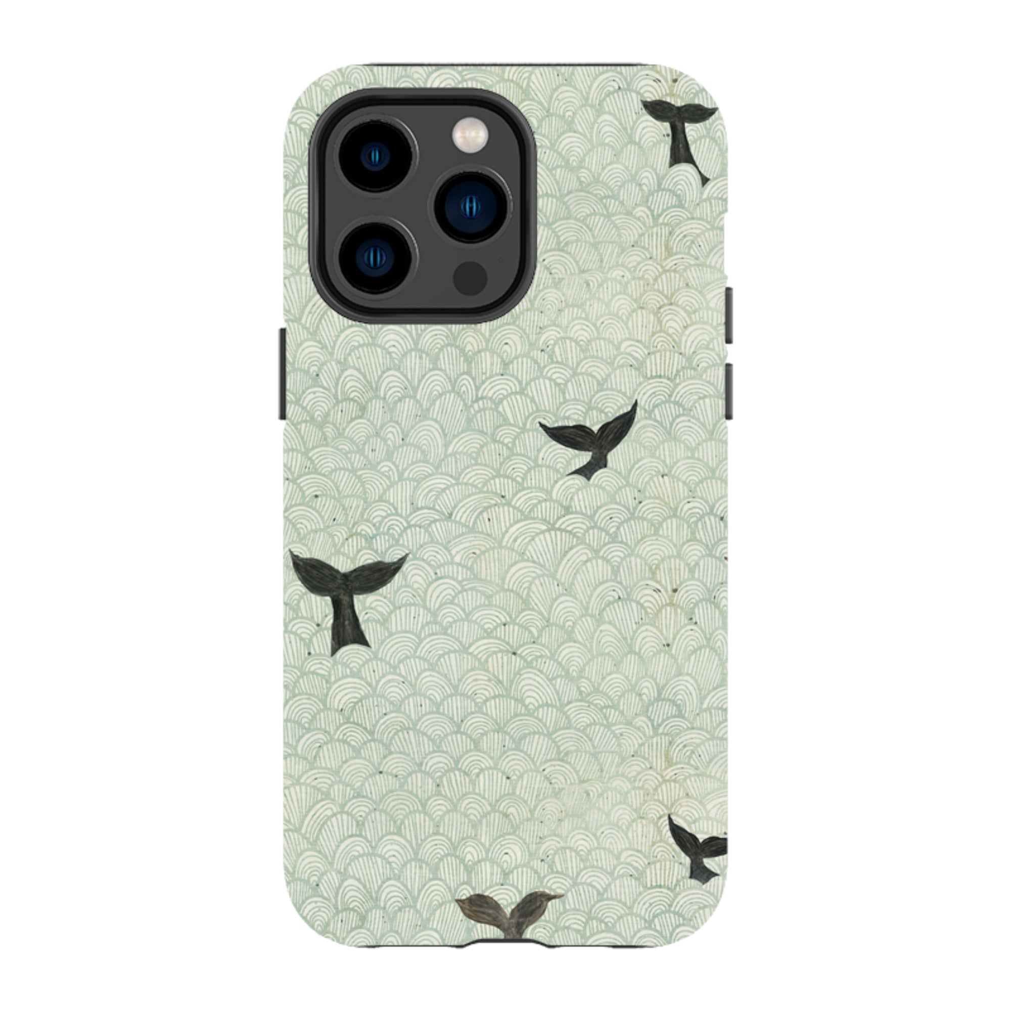 iPhone MagSafe Tough Case - Whale Tails By Katherine Quinn