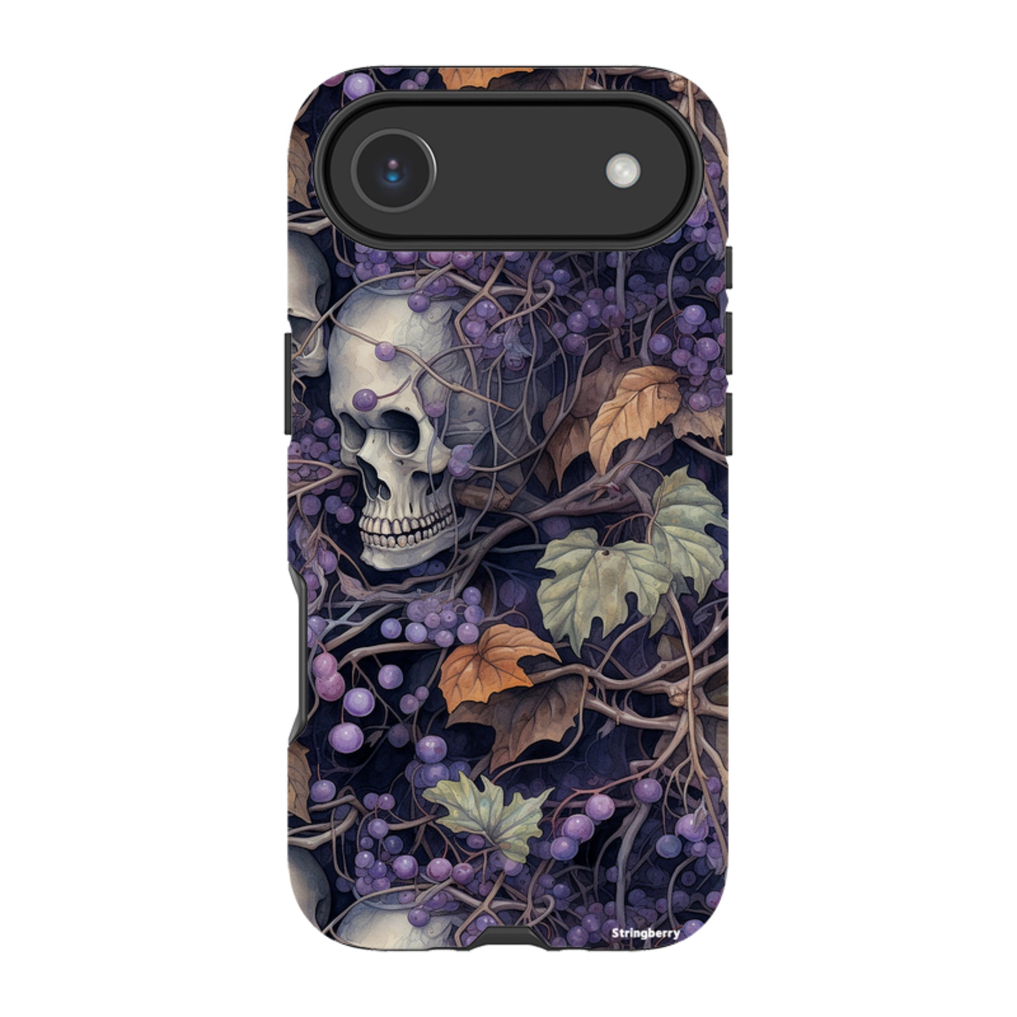 iPhone MagSafe Tough Case - Grape Skull