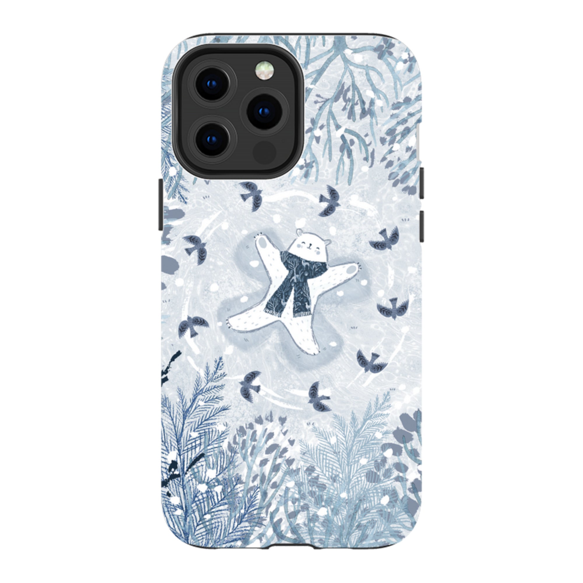 iPhone Tough Case - Snow Angel By Emma Frances Grant